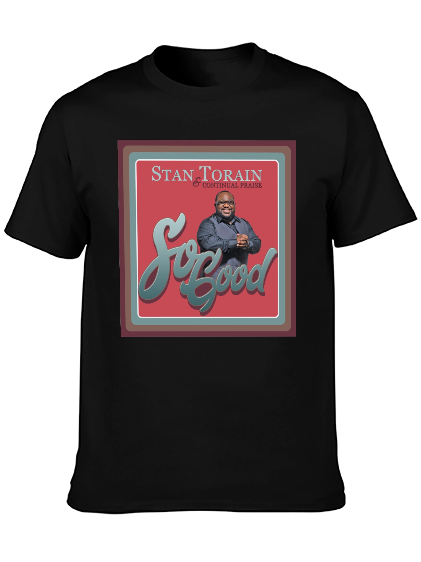 Black Stan Torain So Good Album Cover Graphic Tee view 3