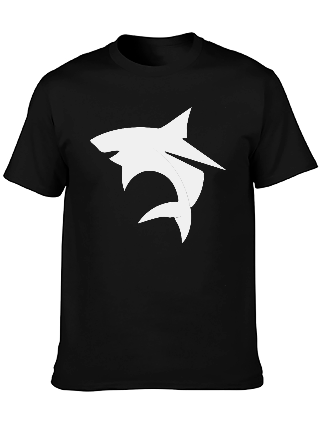 Black Shark Graphic Black T-Shirt - Bold & Stylish view 3