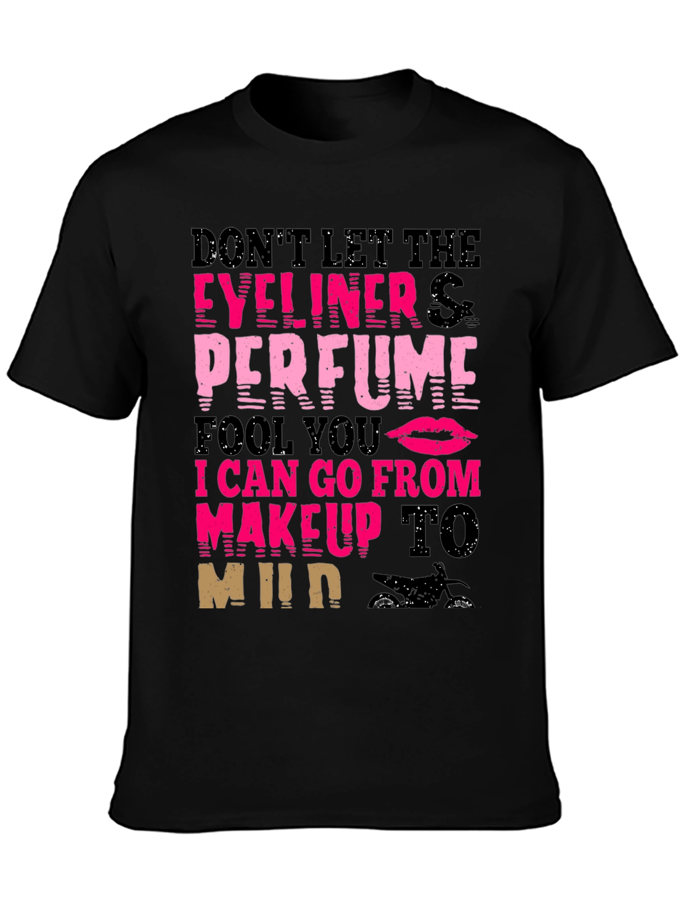 Black Makeup to Mud T-Shirt - Eyeliner Perfume view 3
