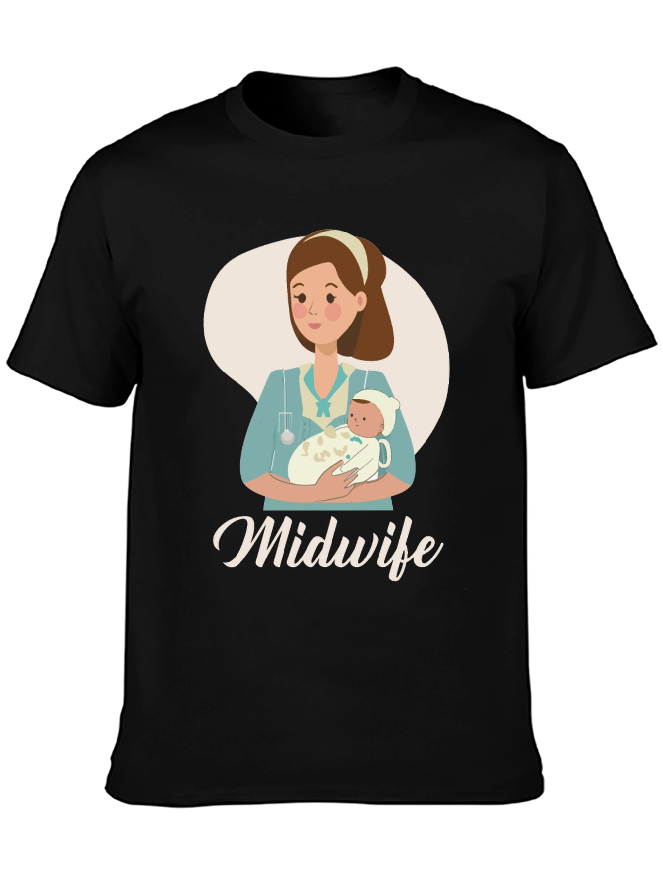 Midwife Graphic T-Shirt - Gift for Healthcare Providers - 3