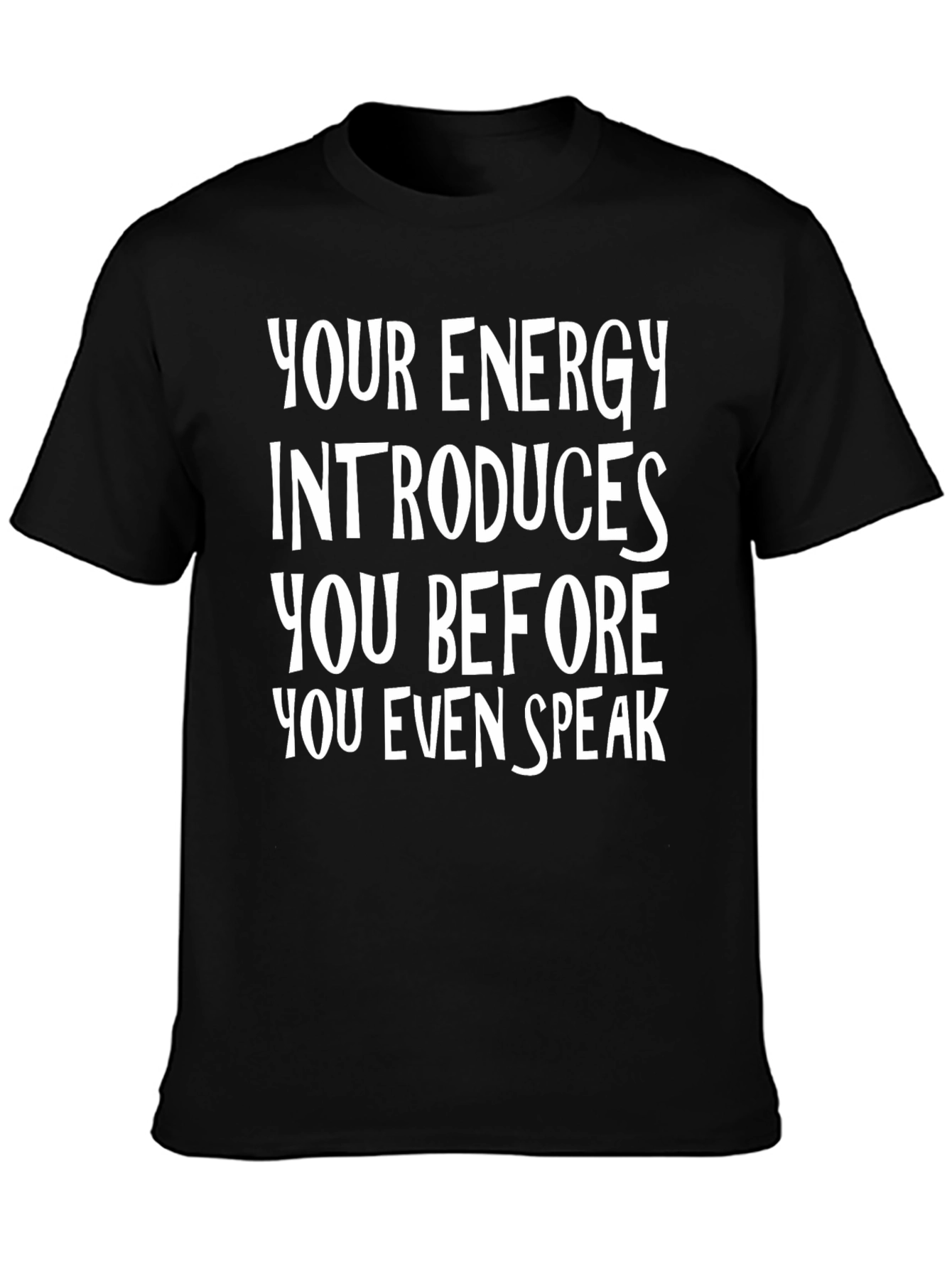 Black Energy Introduces Tee - Black T-Shirt view 3