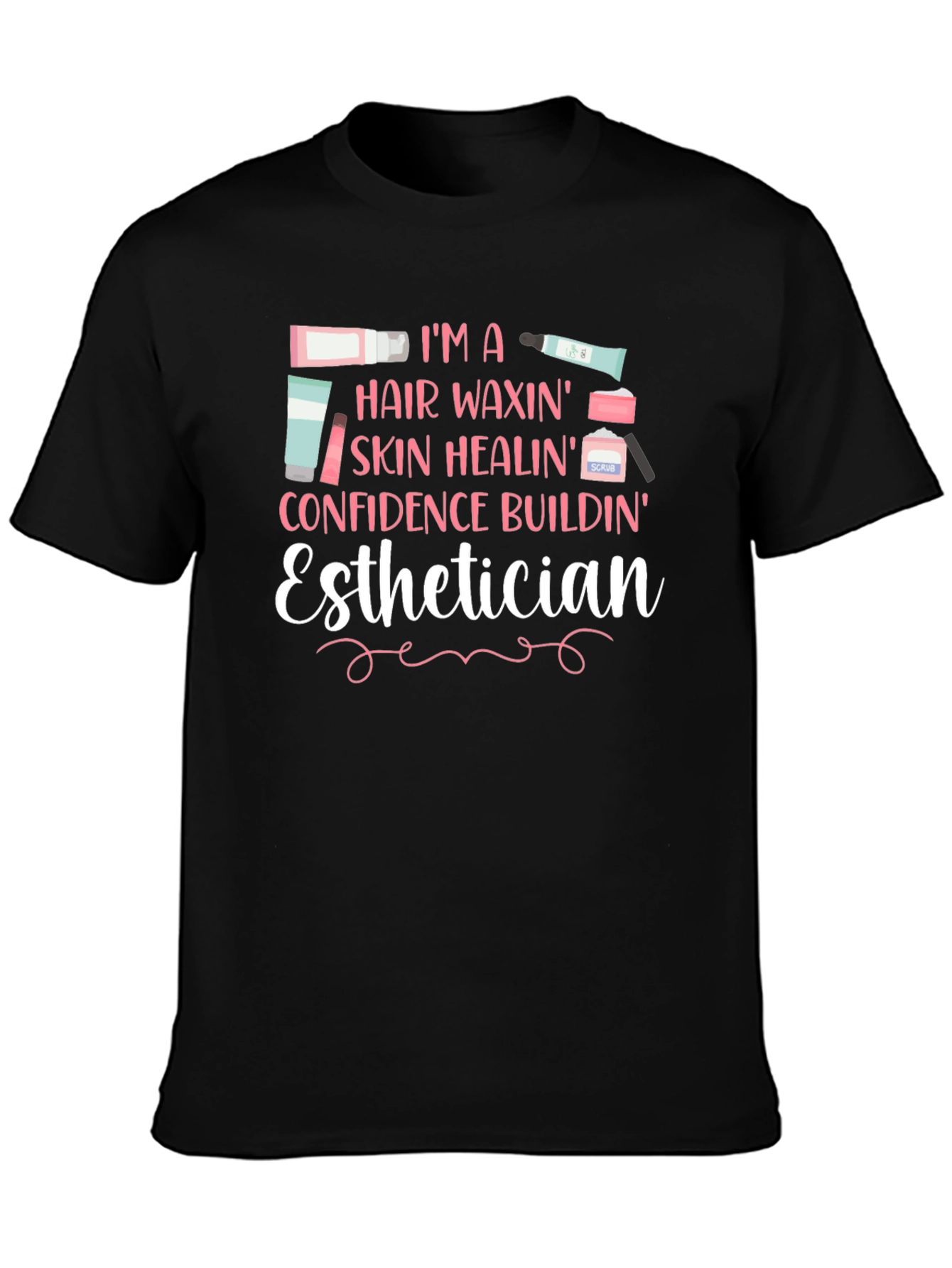Esthetician Hair Waxing Skin Healing T-Shirt - 3