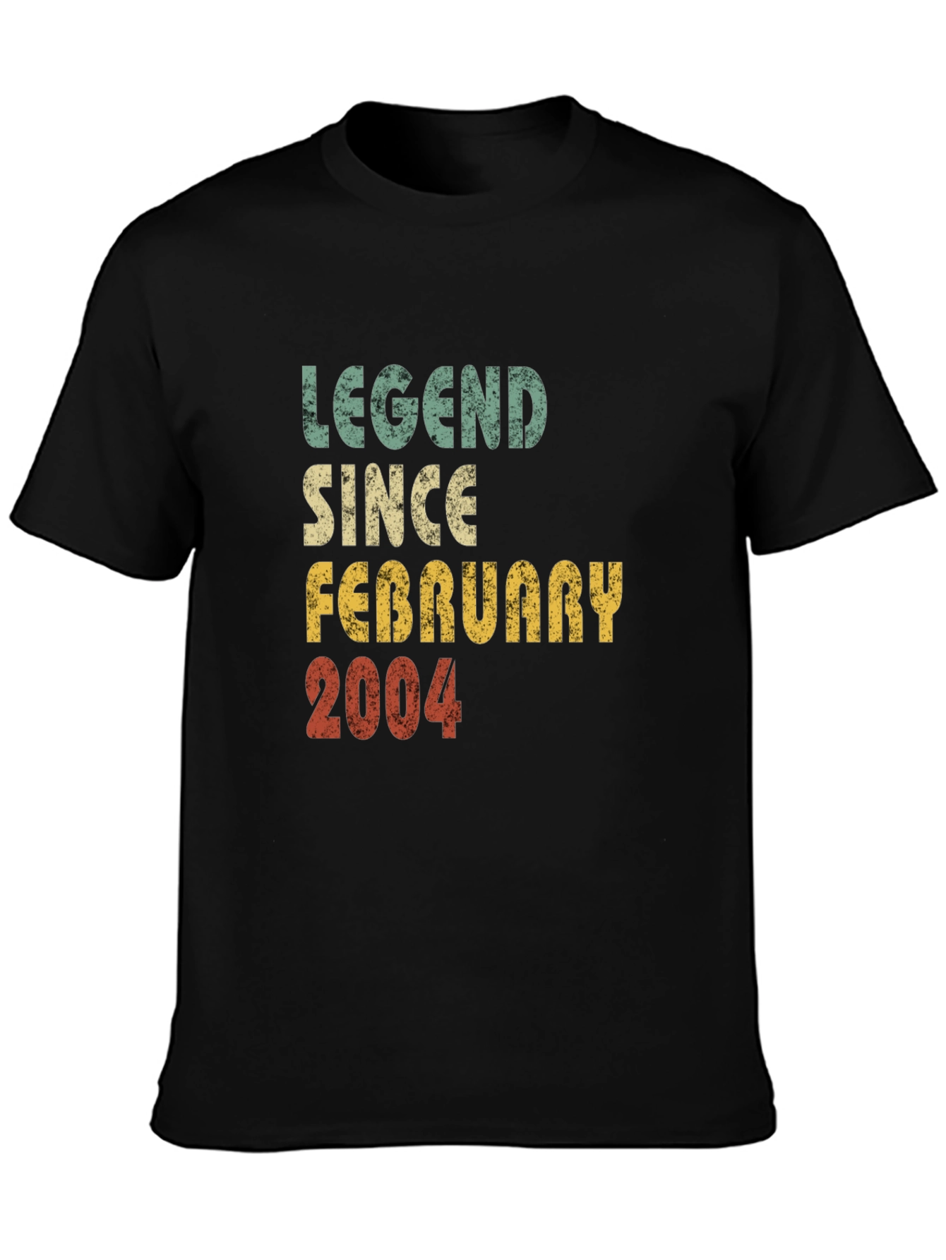 Black Legend Since February 2004 T-Shirt view 3
