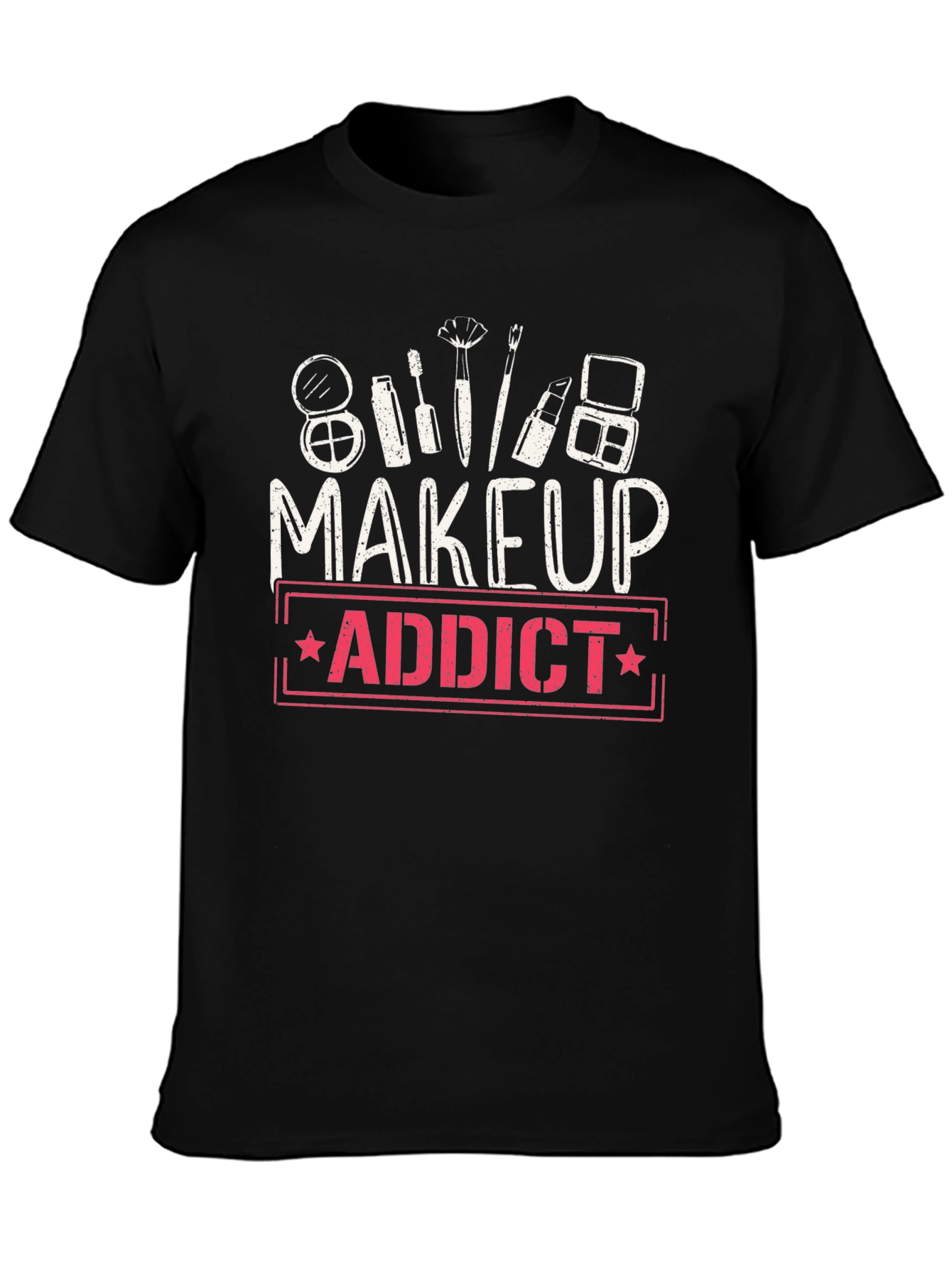 Makeup Addict Graphic T-Shirt - Stylish Casual Wear - 3