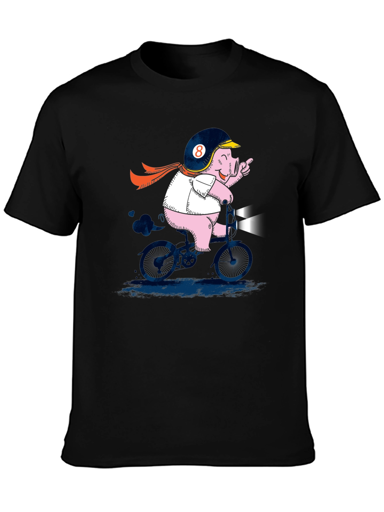 Pig on a Bike T-Shirt - 3