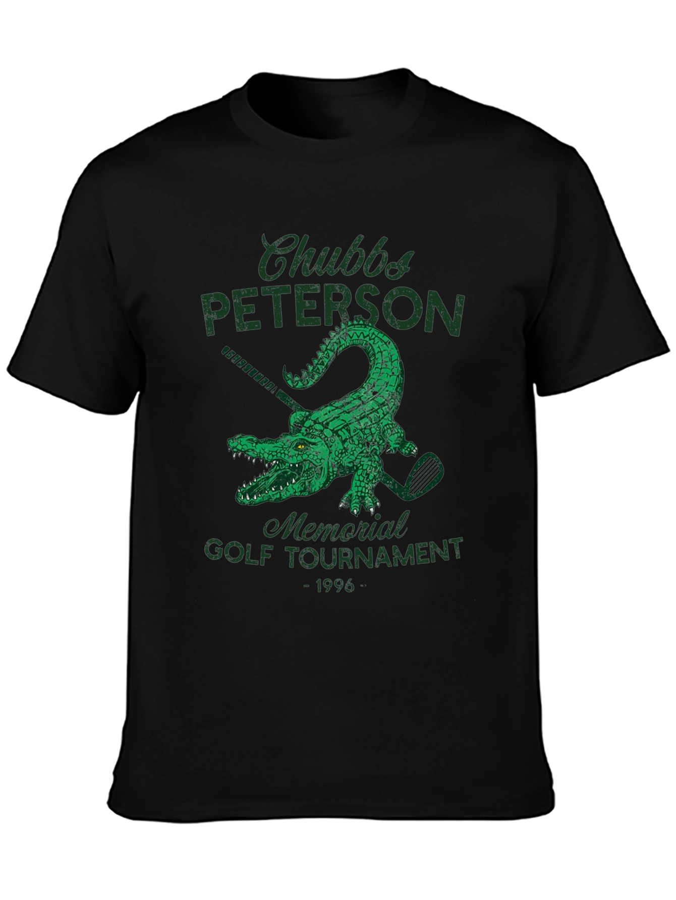 Black Chubbs Peterson Memorial Golf T-Shirt view 3