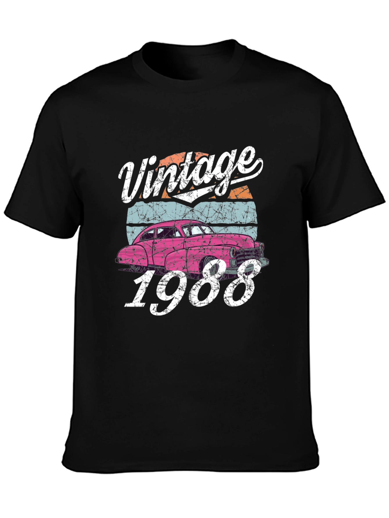 Vintage 1988 Car Graphic Tee - 3