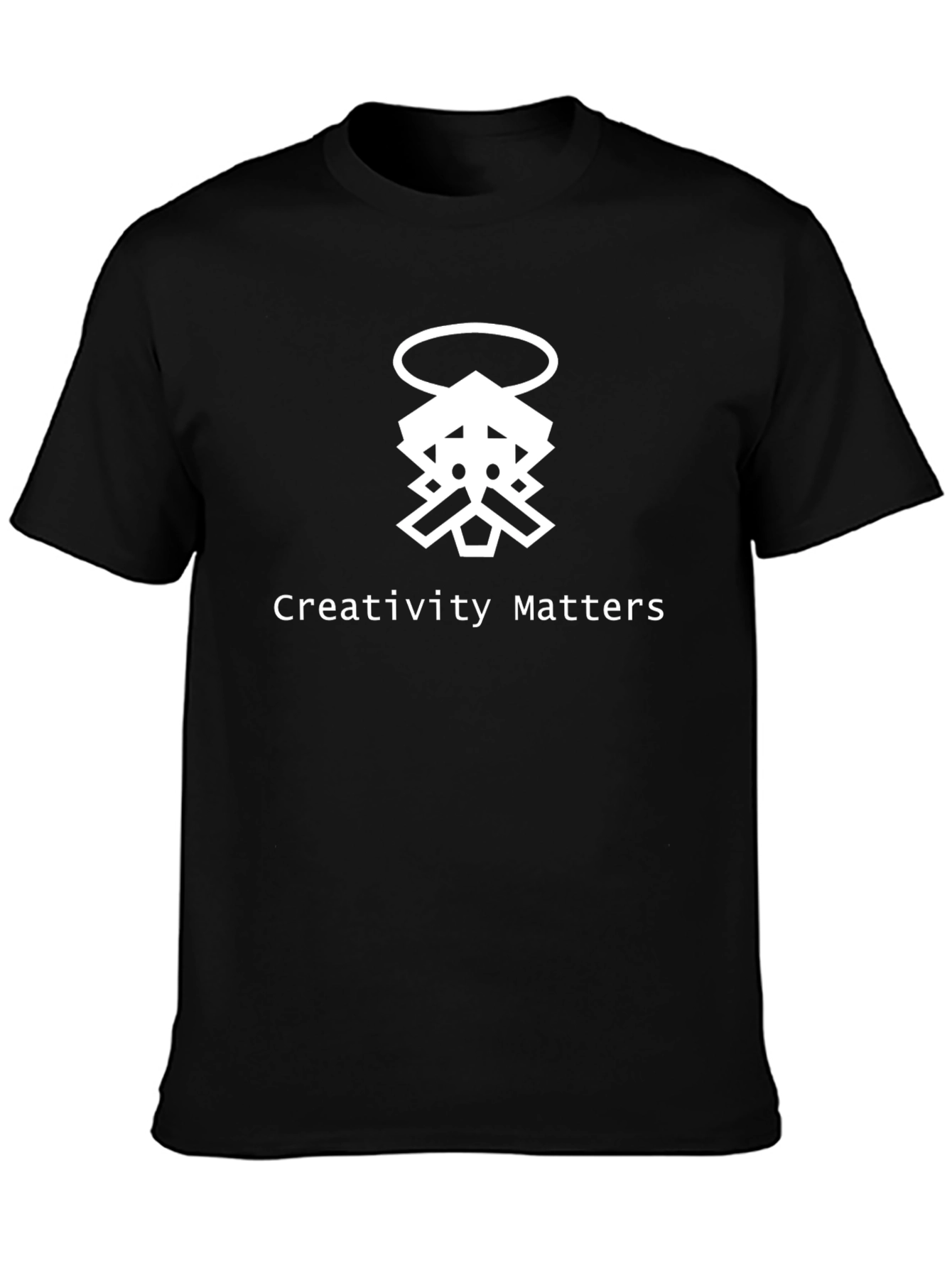 Black Creativity Matters Graphic Tee - Black view 3