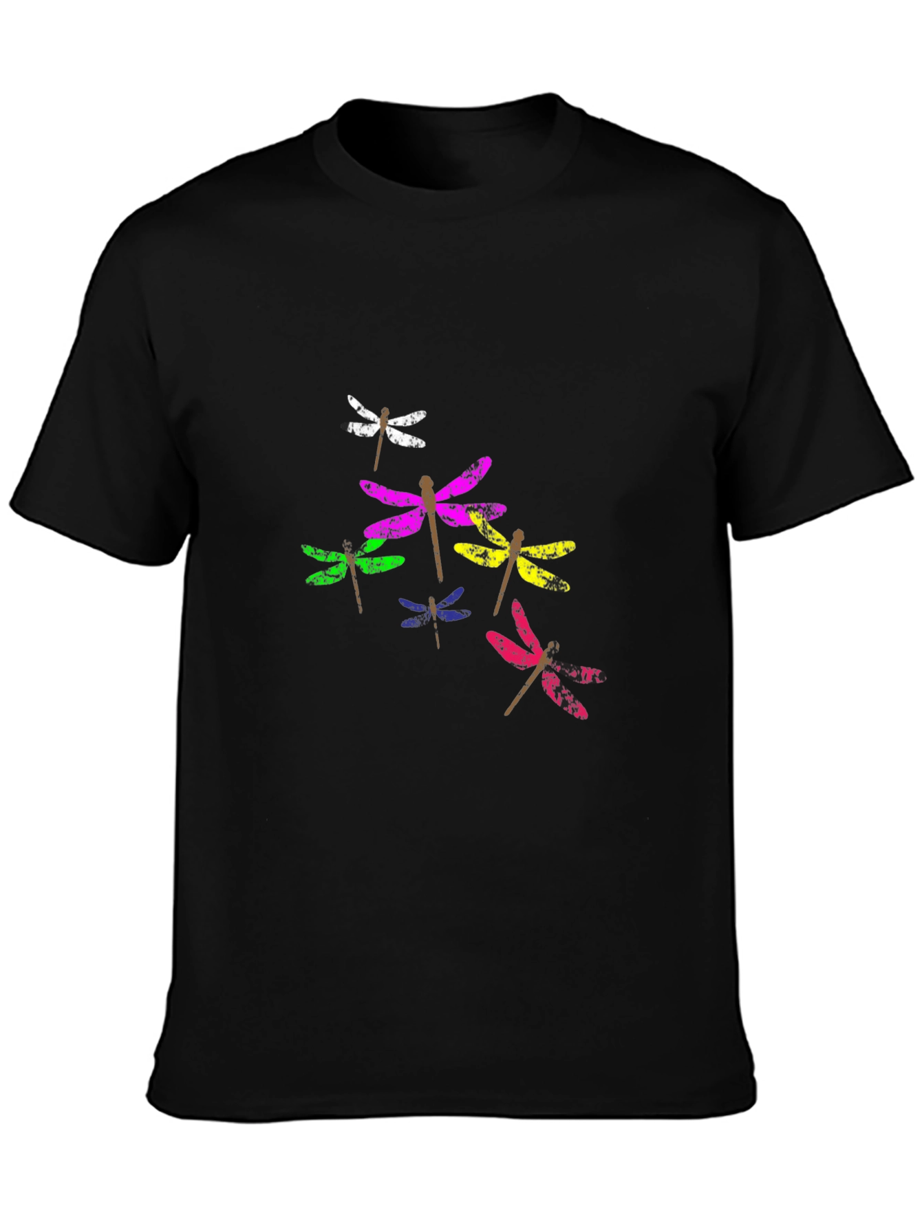 Black Dragonfly Graphic T-Shirt - Stylish Black Tee view 3