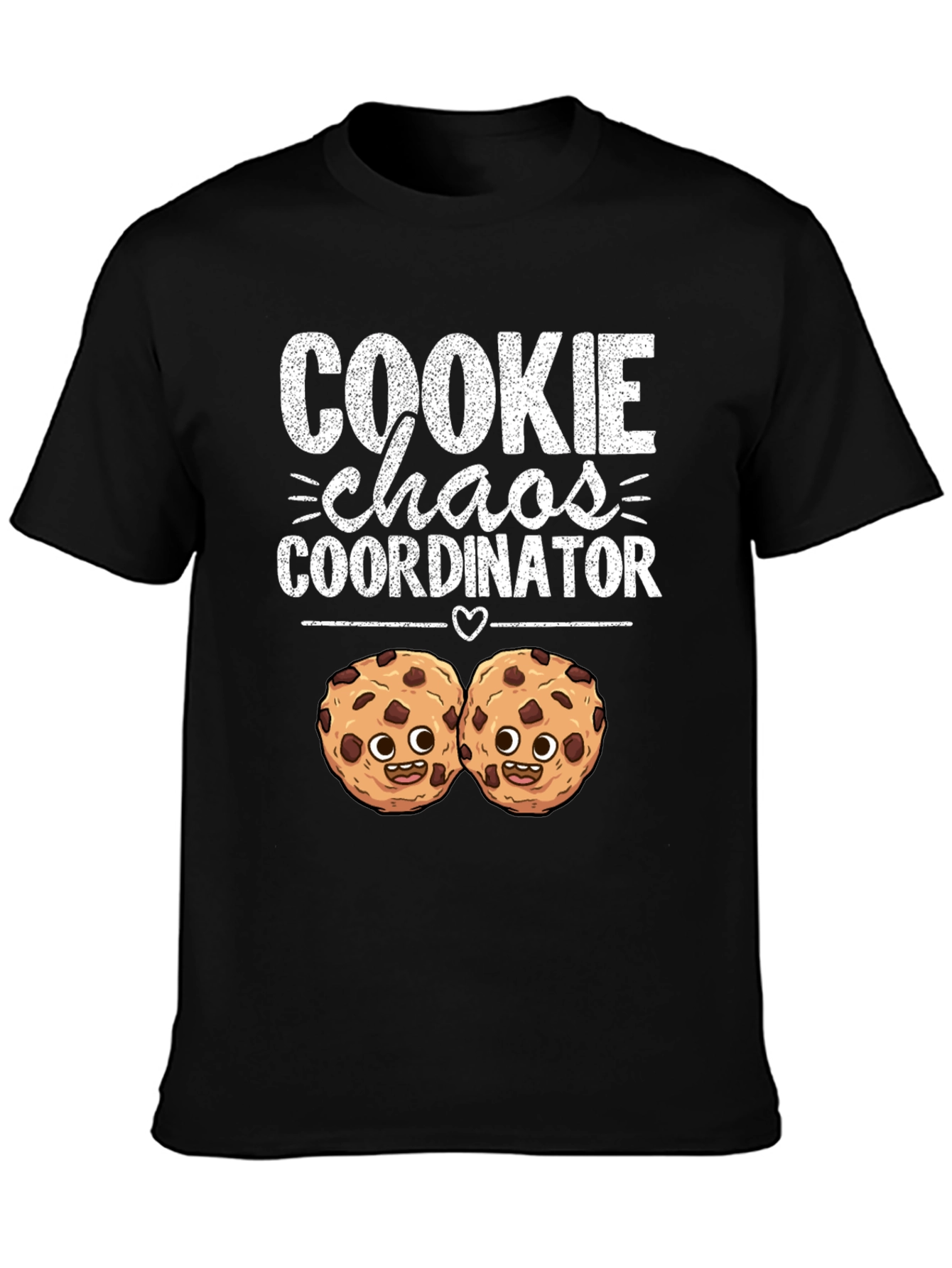 Black Cookie Chaos Coordinator T-Shirt view 3