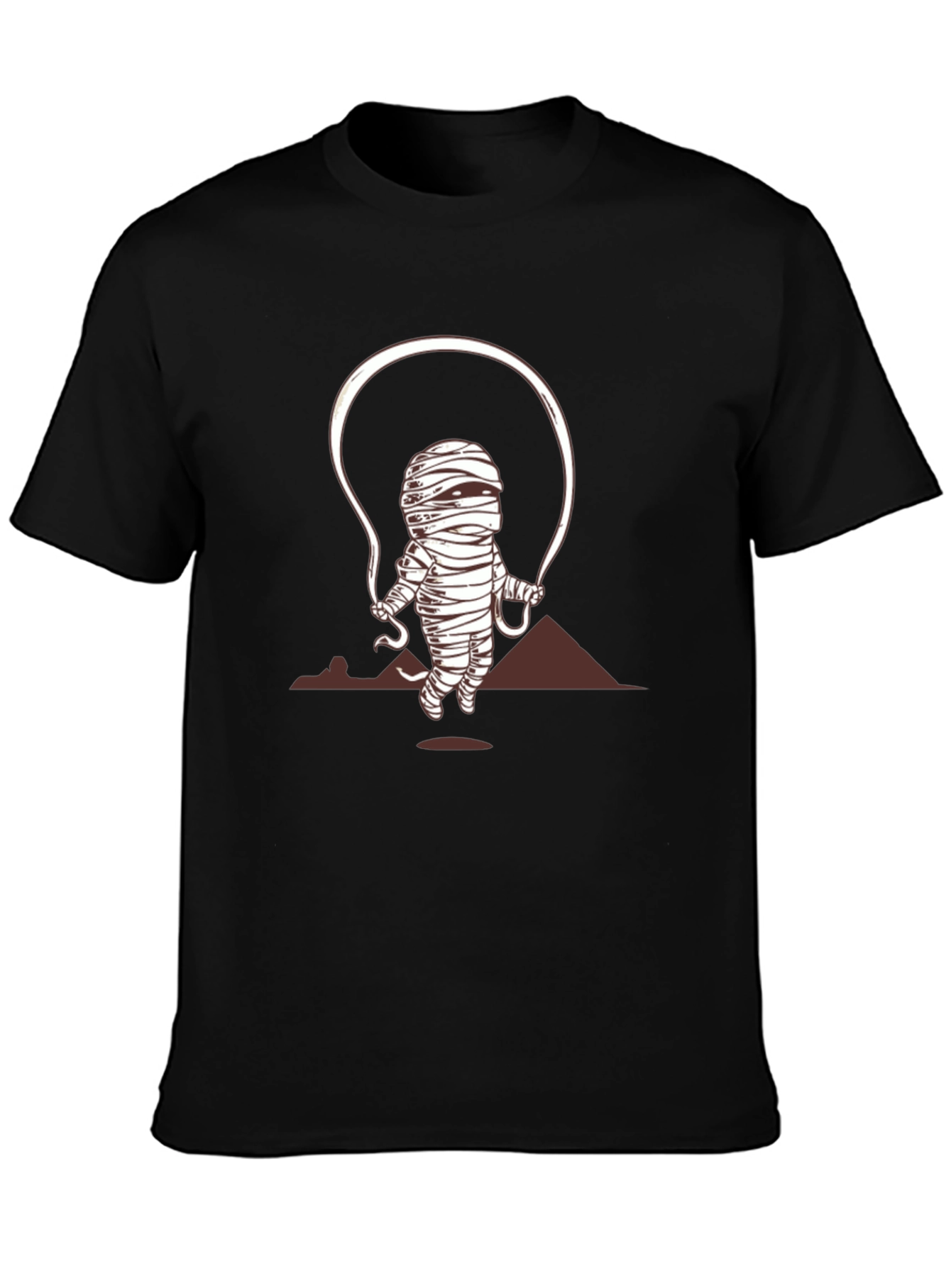 Black Mummy Jumper Men's Black Graphic T-Shirt view 3
