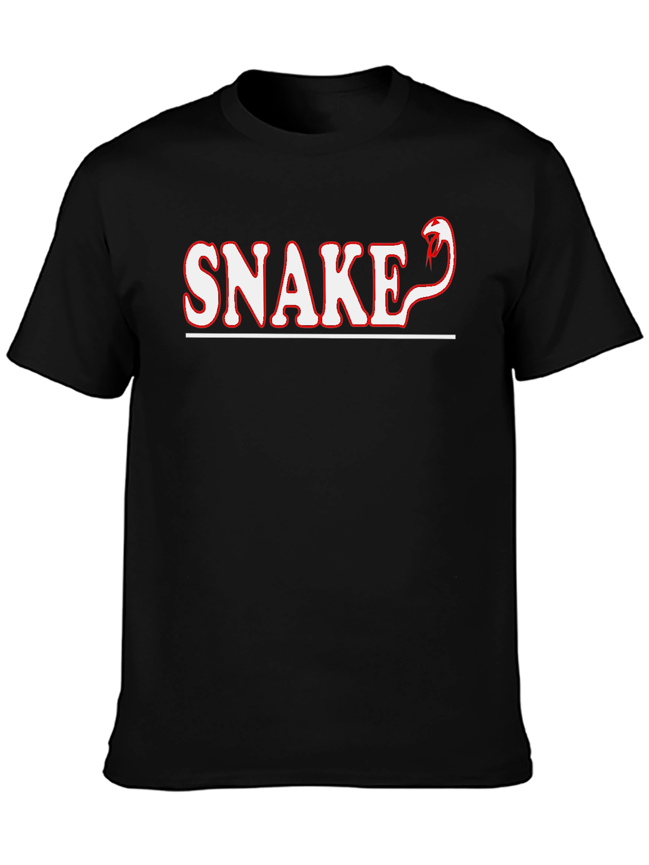 Black Snake Graphic Tee - Cool & Unique Design view 3