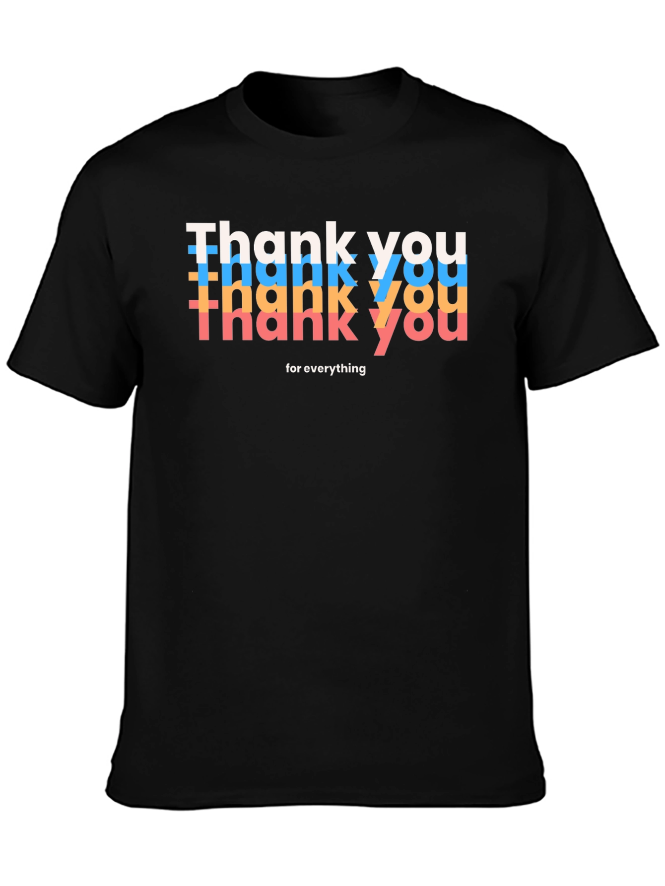 Thank You Graphic T-Shirt - Express Gratitude - 3
