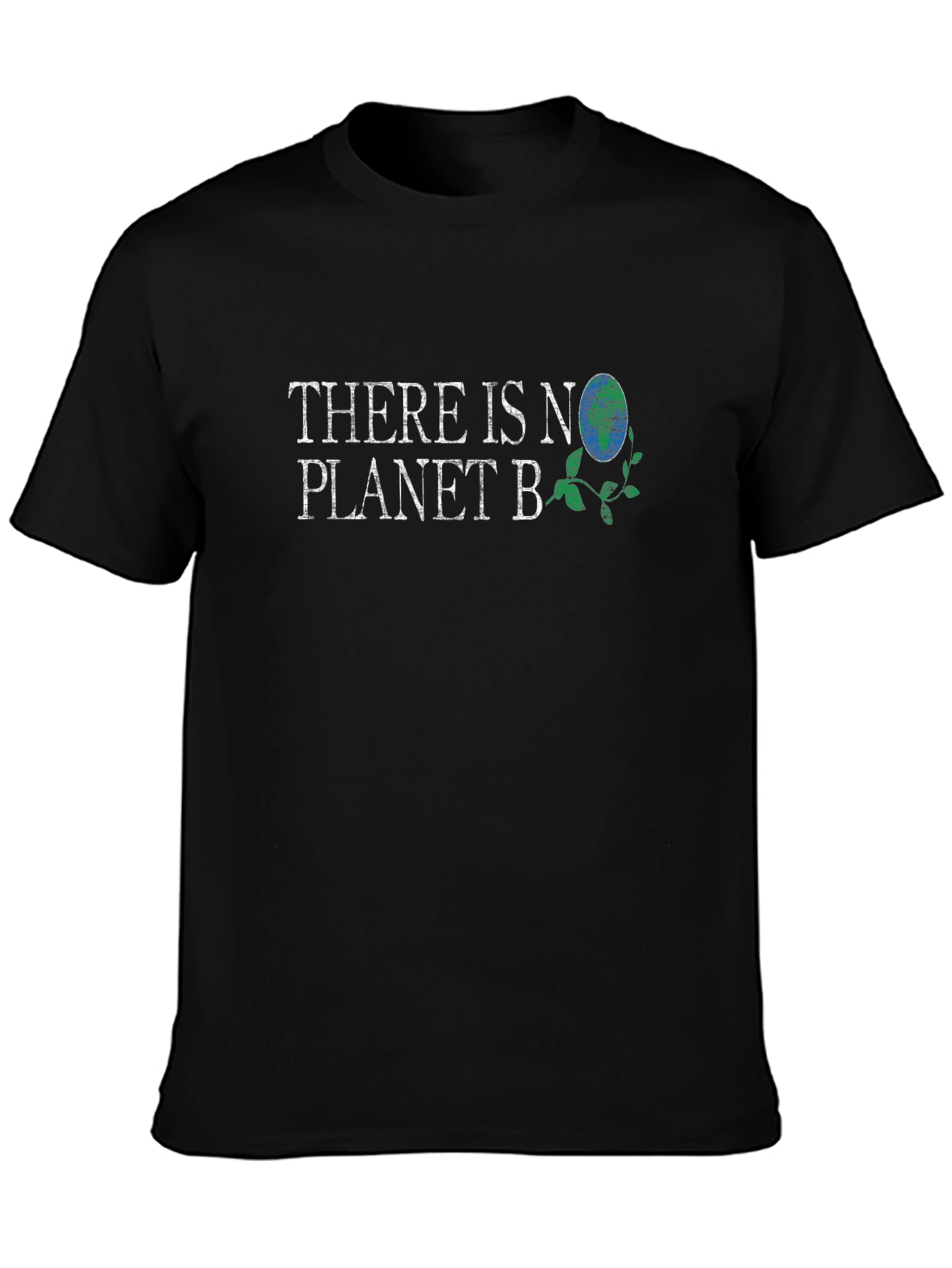 Black There Is No Planet B Graphic T-Shirt view 3