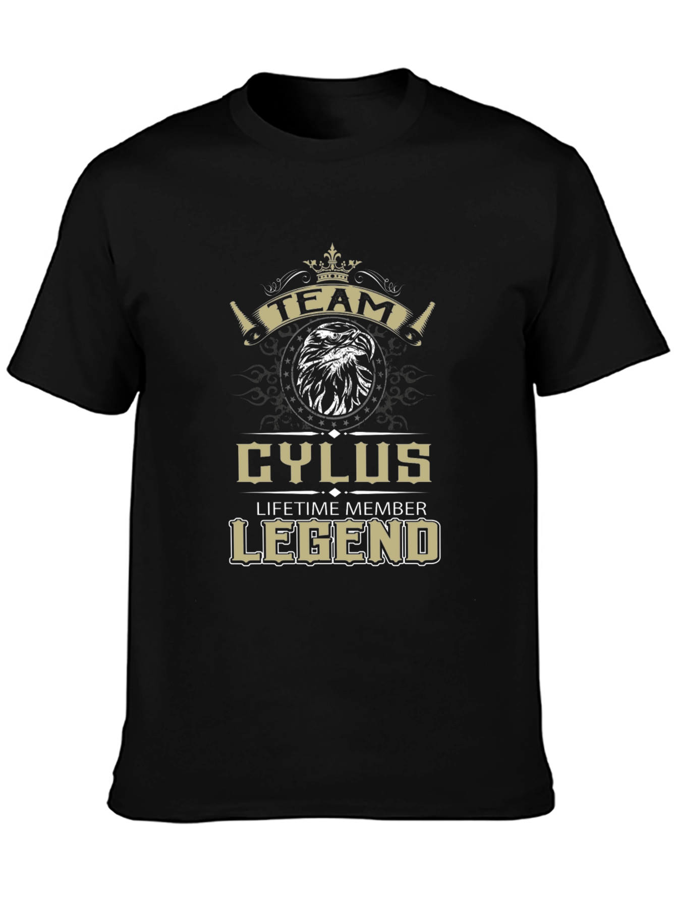 Black Cylus Legend T-Shirt - Lifetime Member Tee view 3