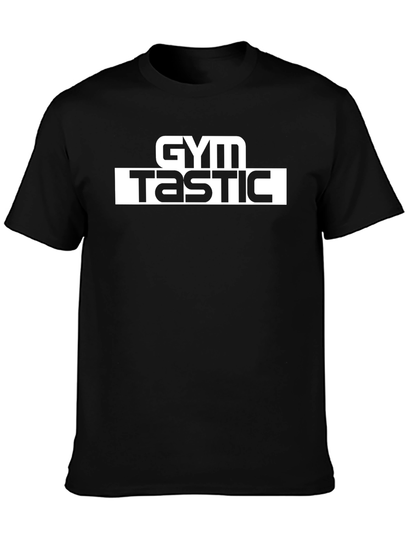 Black Gymtastic Graphic Tee - Black view 3
