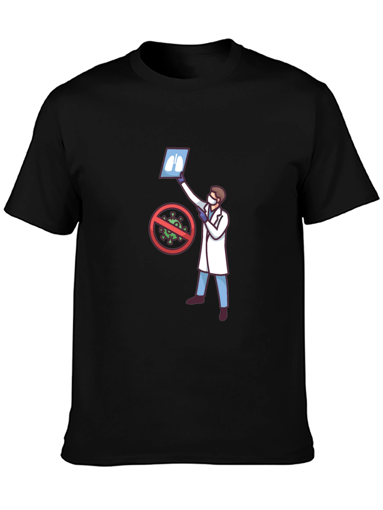 Doctor Graphic T-Shirt - Protect Lungs - 3