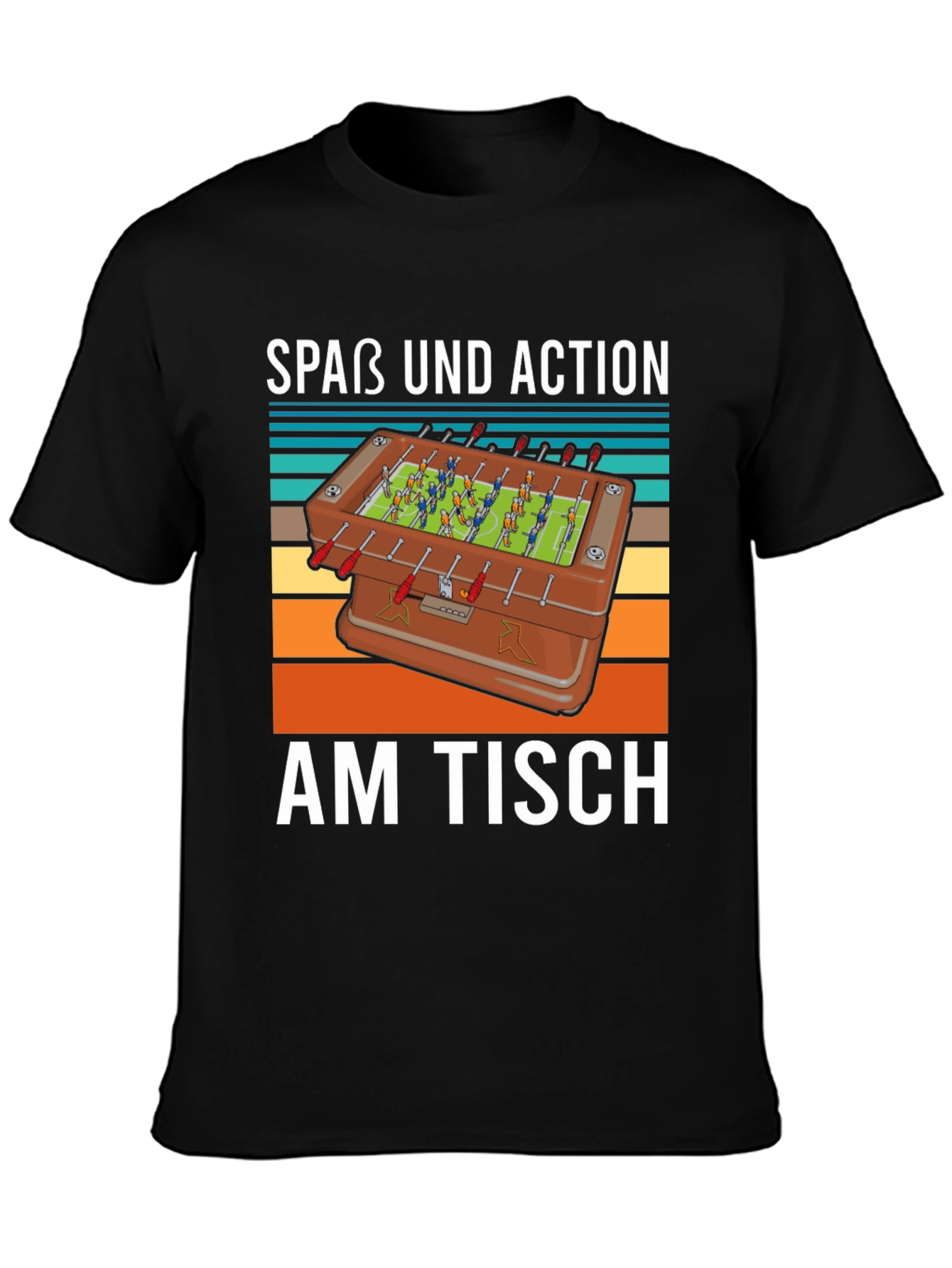 Black Fun Tabletop Game T-Shirt view 3