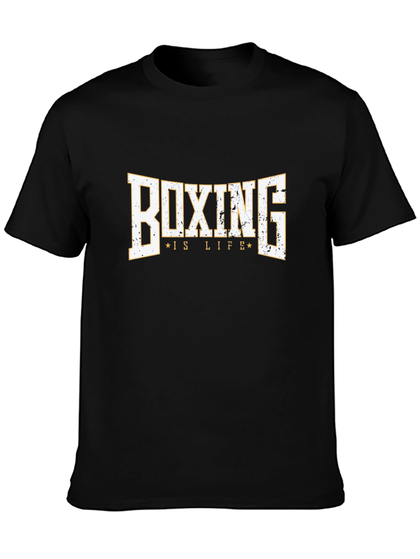 Black Boxing is Life Graphic T-Shirt view 3