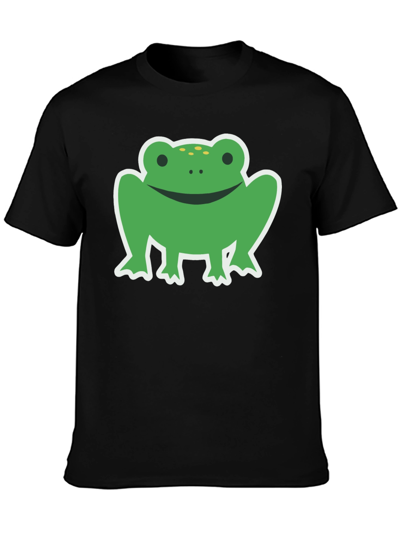Black Frog Graphic Black T-Shirt view 3