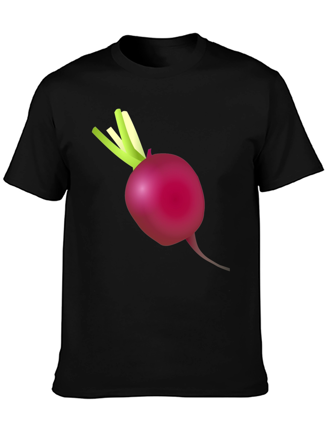 Black Radish Graphic T-Shirt - Casual Comfort view 3
