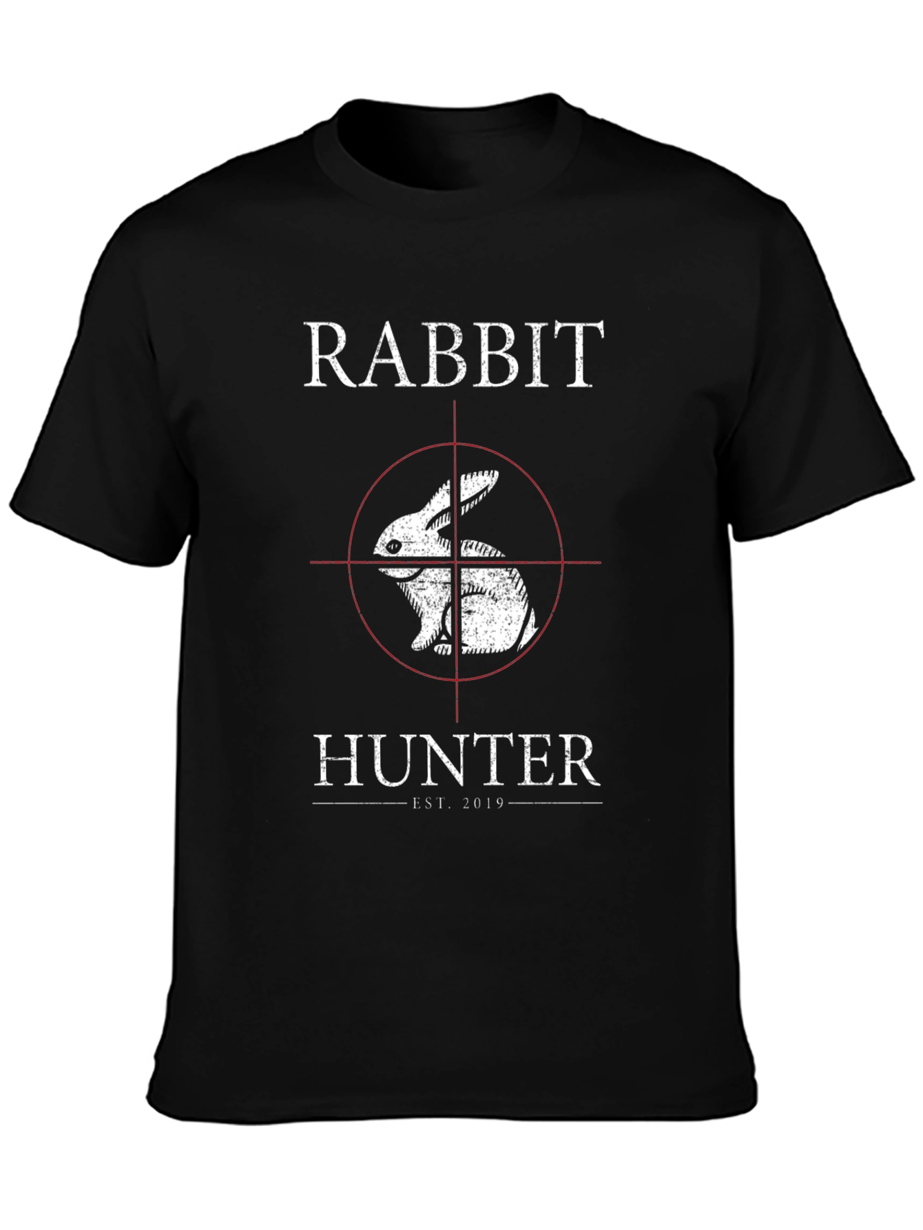 Black Rabbit Hunter T-Shirt - Est. 2019 view 3