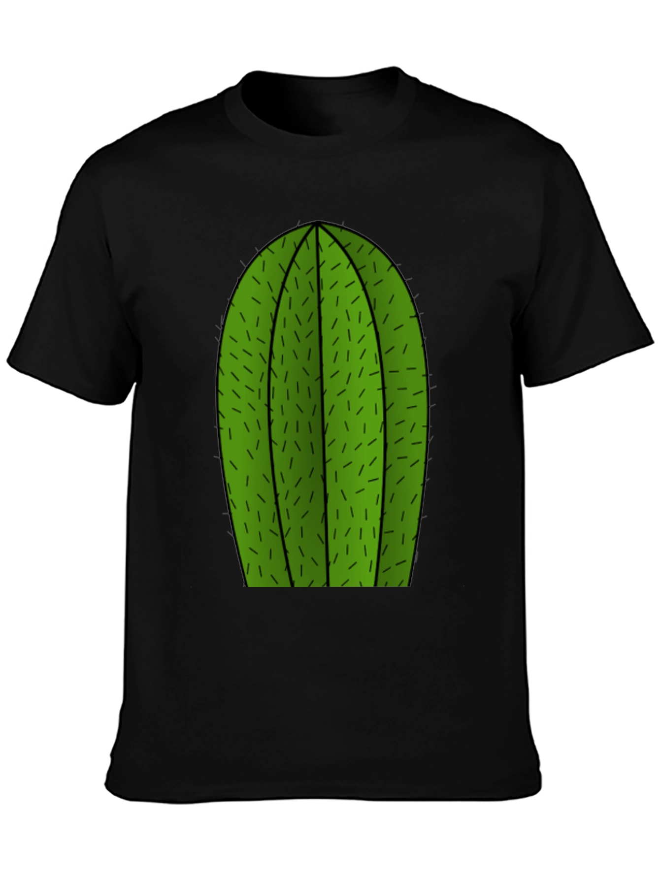 Black Cactus Graphic T-Shirt - Trendy and Unique view 3