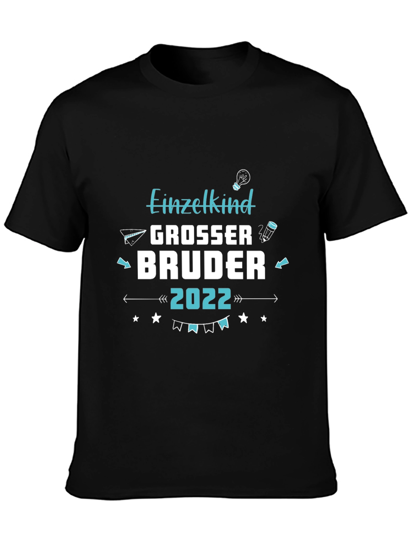 Black Grosser Bruder 2022 T-Shirt view 3