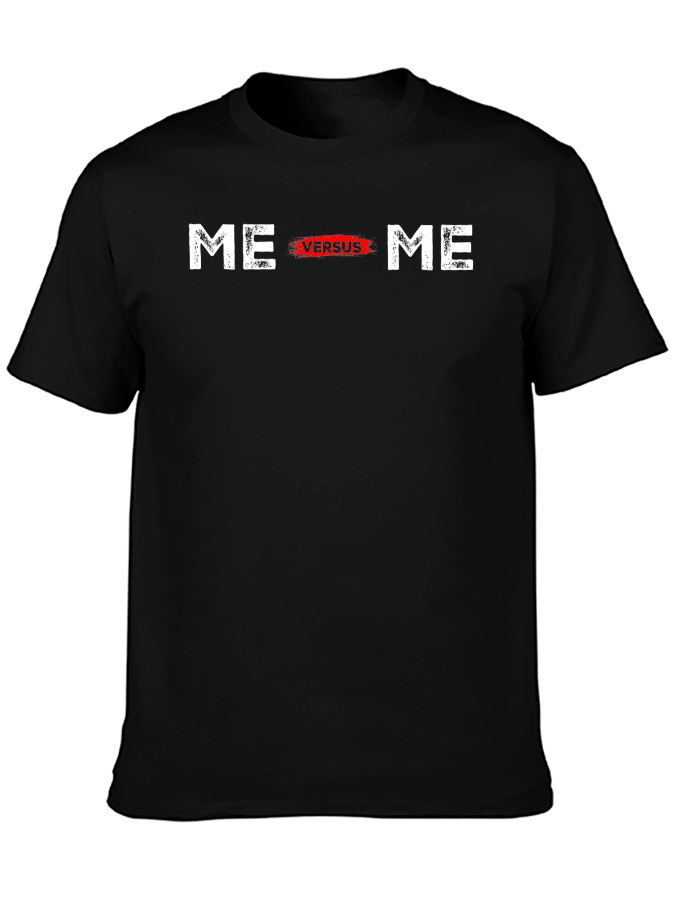 Black Me Versus Me Graphic T-Shirt - Black view 3