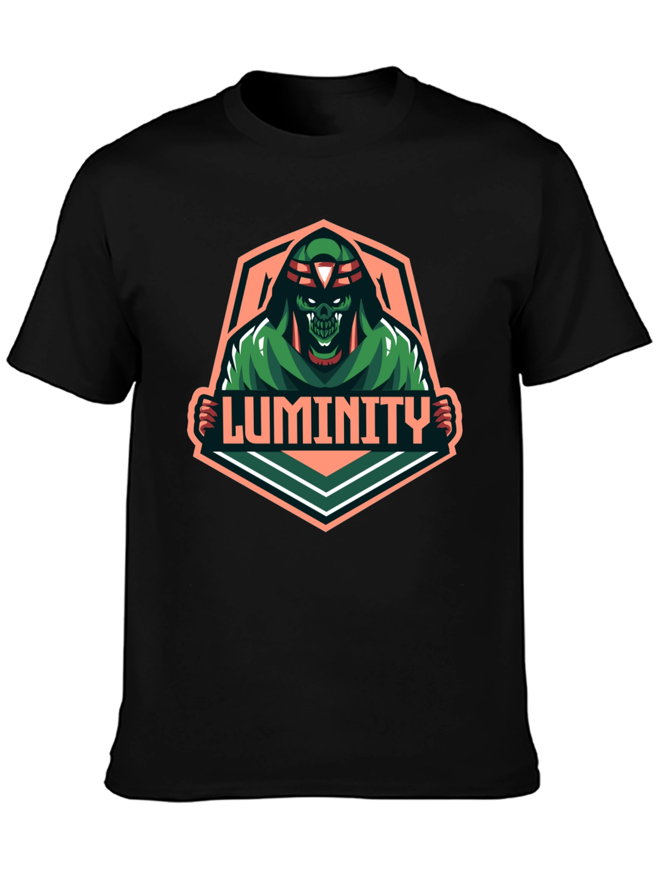 Black Luminiity Graphic T-Shirt - Black view 3