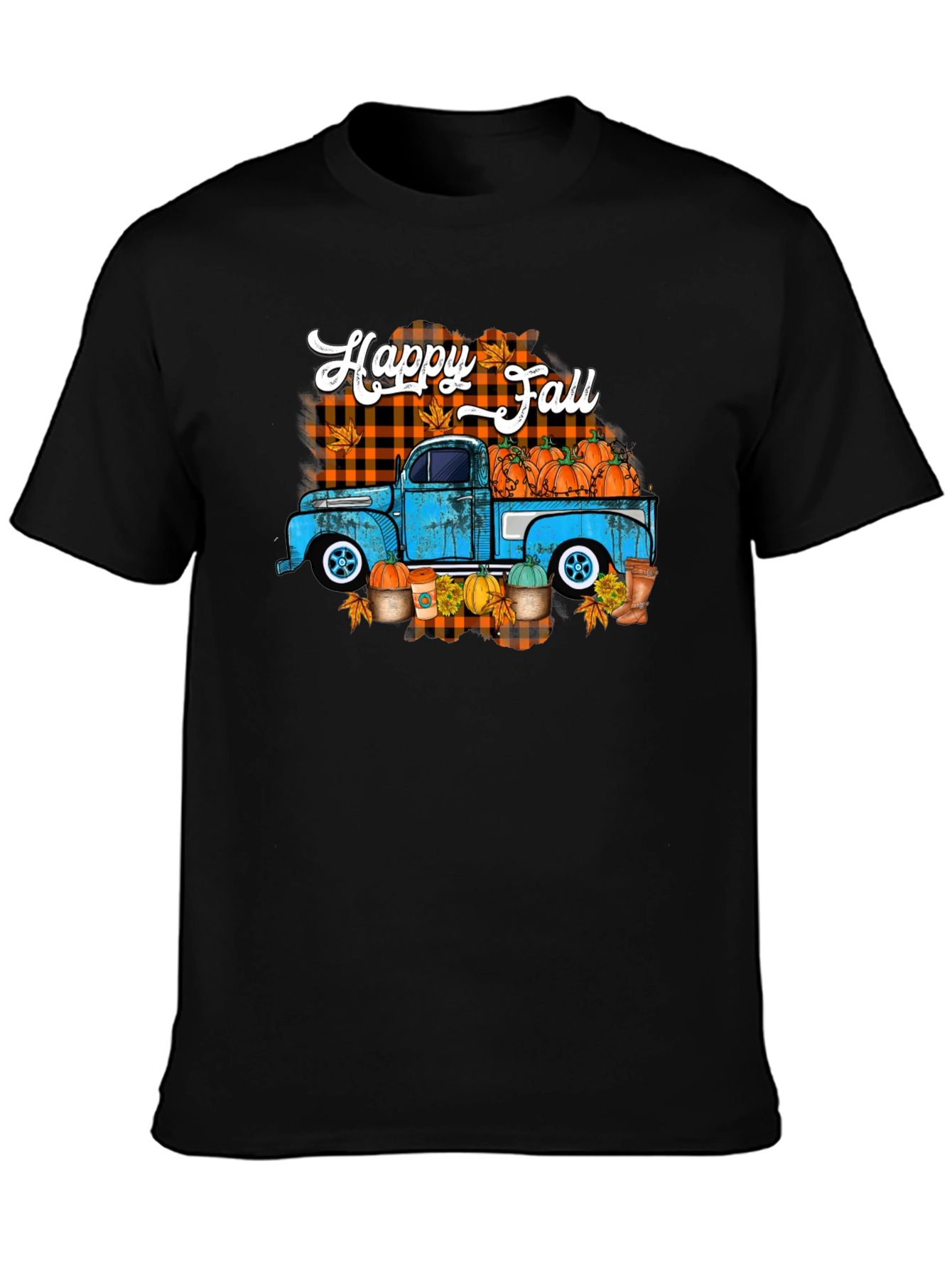 Happy Fall Truck Tee - Autumn Vibes - 3