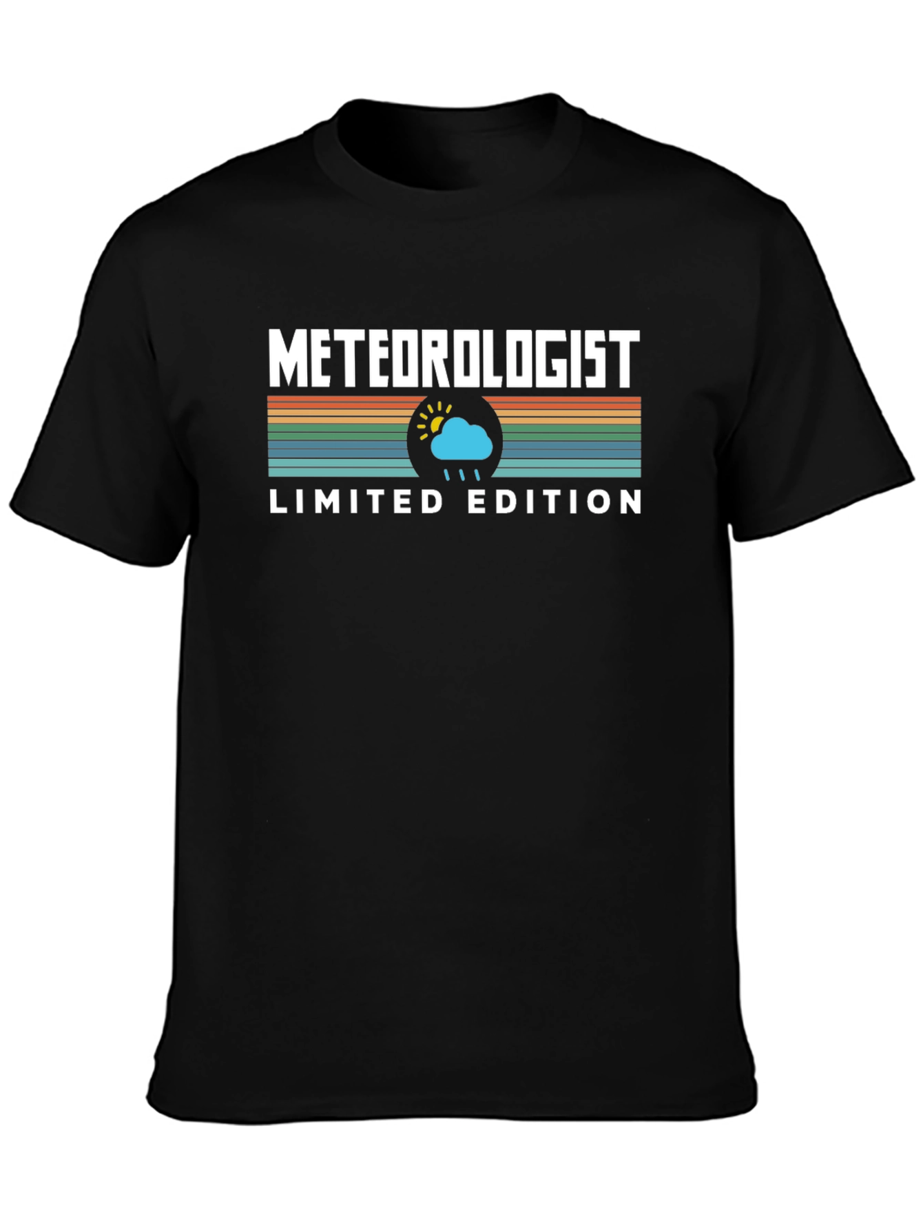 Black Meteorologist Limited Edition Graphic Tee view 3