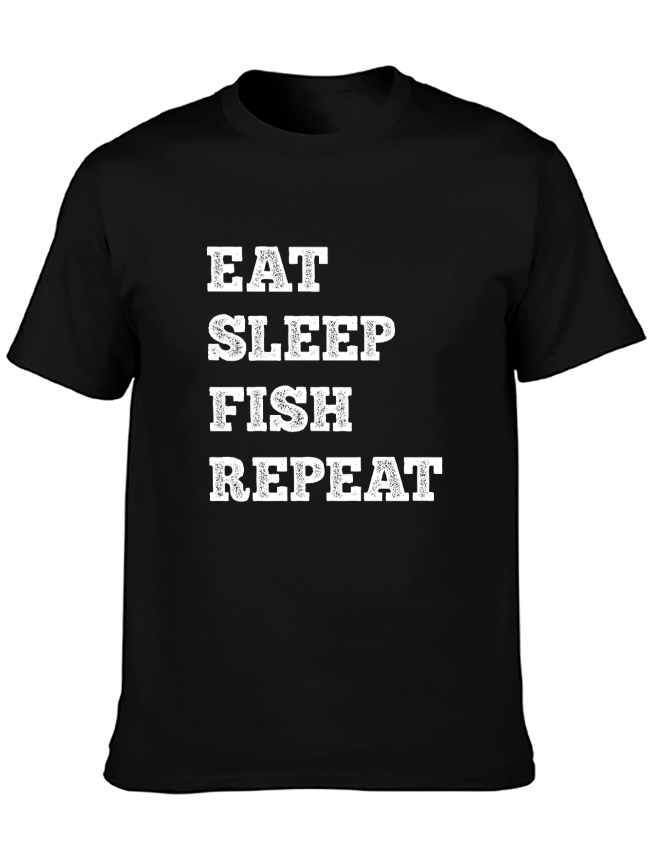 Eat Sleep Fish Repeat Graphic T-Shirt - 3