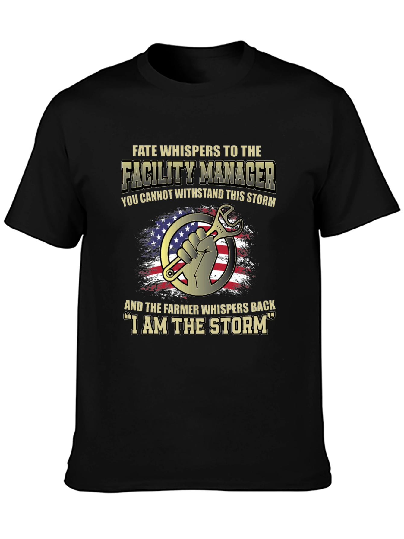 Facility Manager "I Am The Storm" Graphic T-Shirt - 3