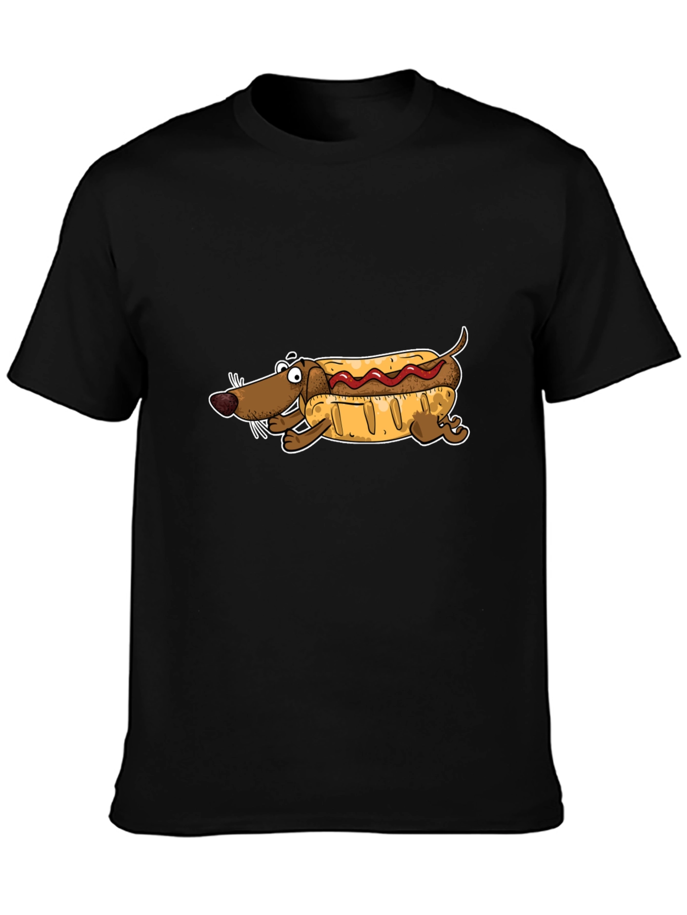 Hot Dog Dachshund T-Shirt - Funny Wiener Dog Tee - 3
