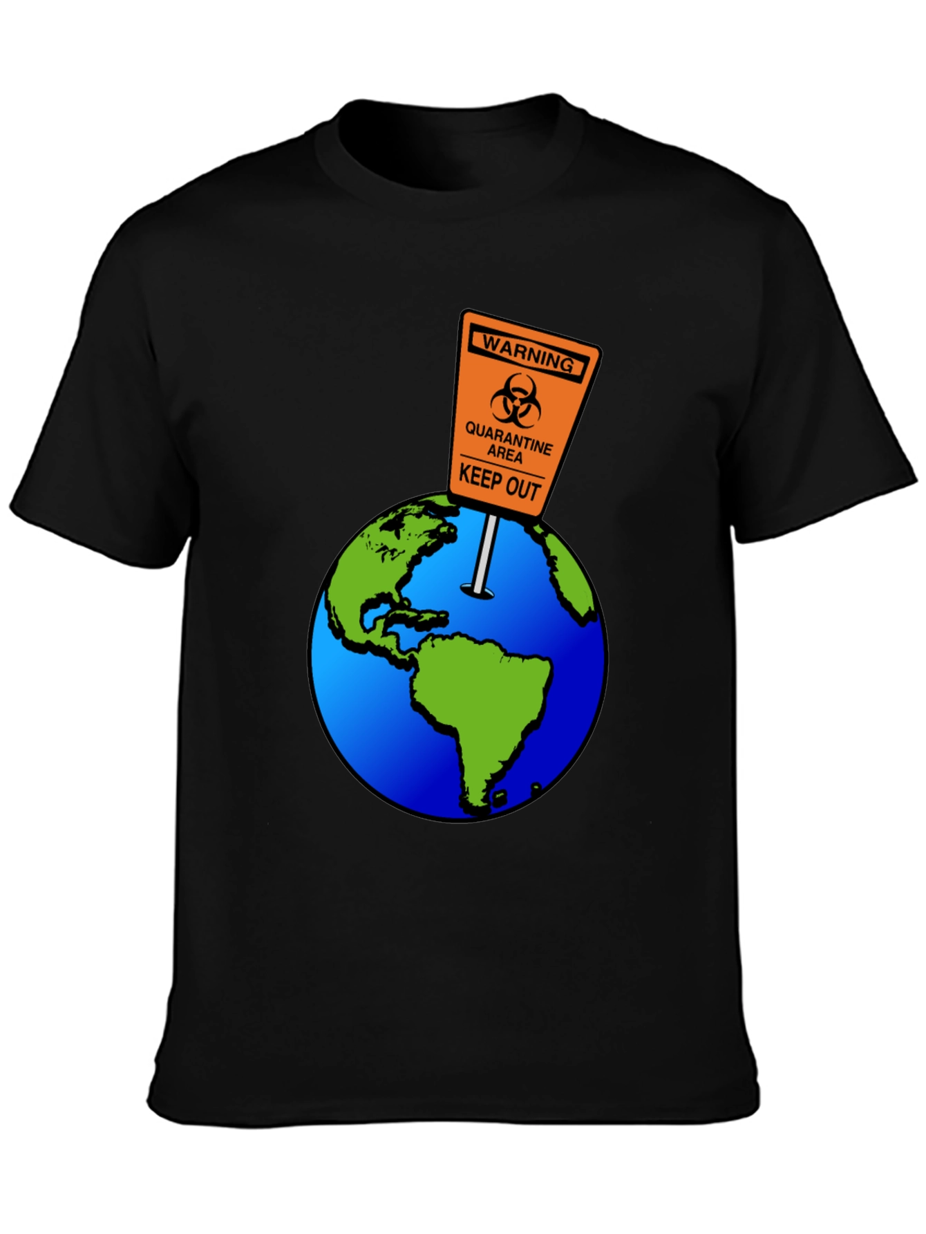 Quarantine Earth Graphic T-Shirt - 3