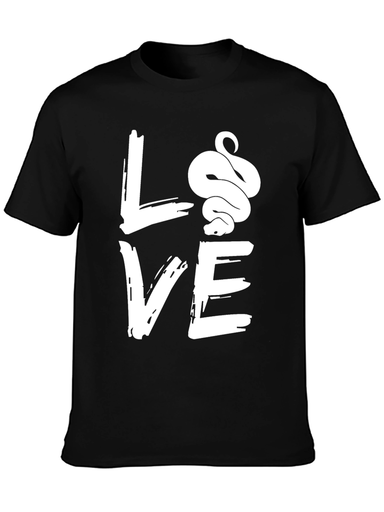 Black Snake Lover T-Shirt - Reptile Pet Owner Tee view 3