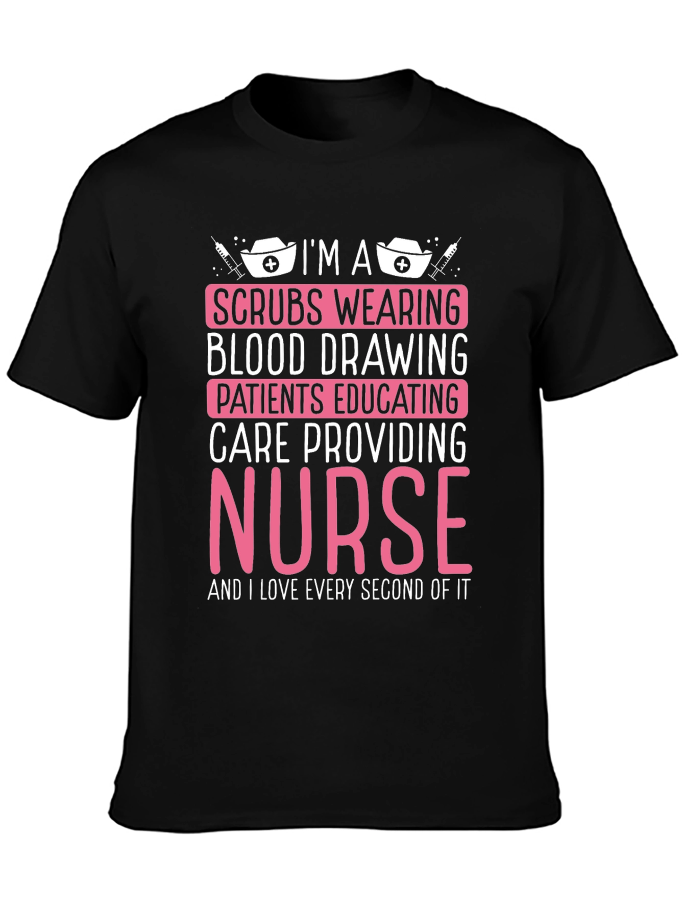 Black I'm A Nurse T-Shirt view 3