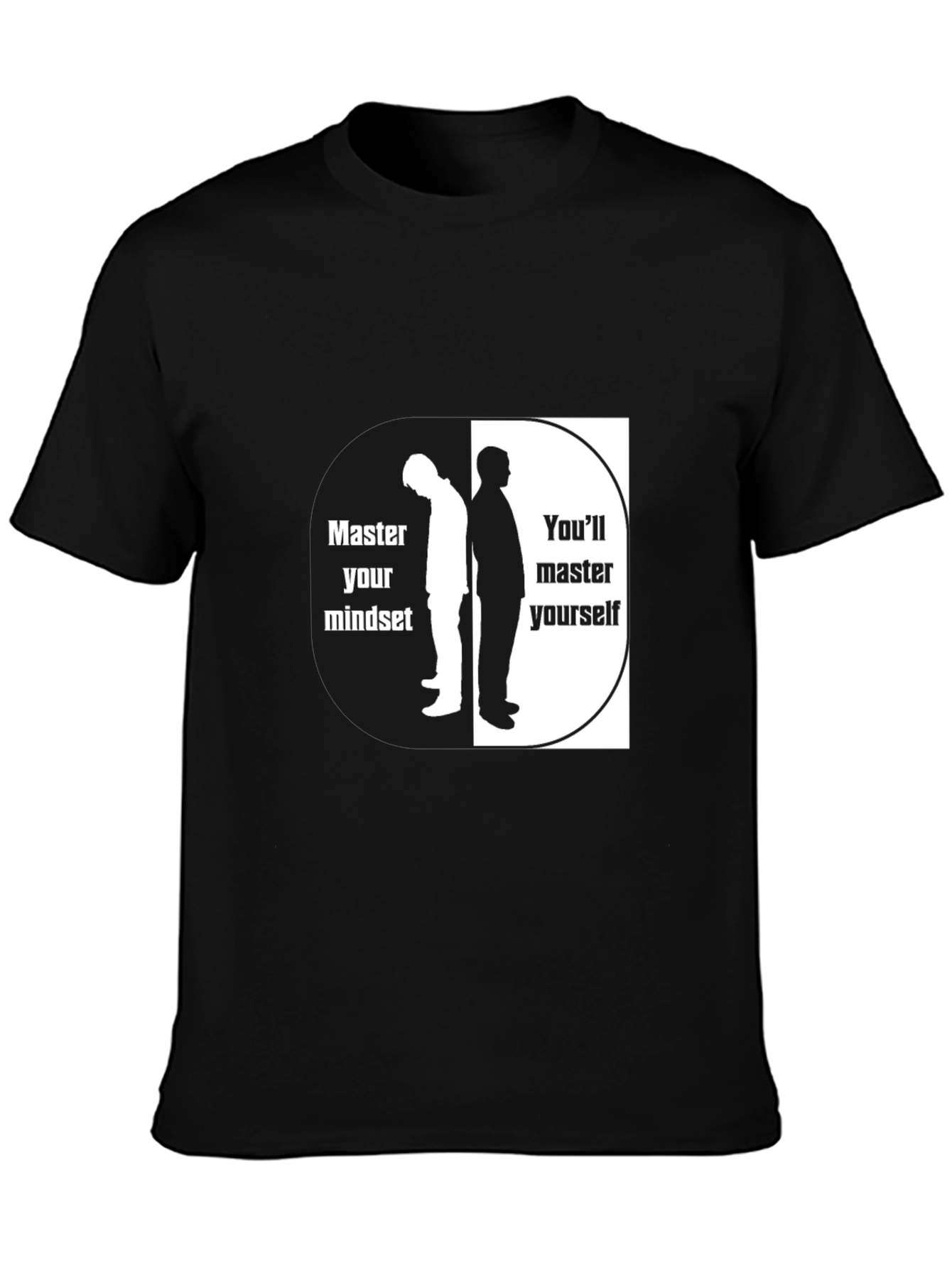 Master Your Mindset Graphic Tee - Black - 3
