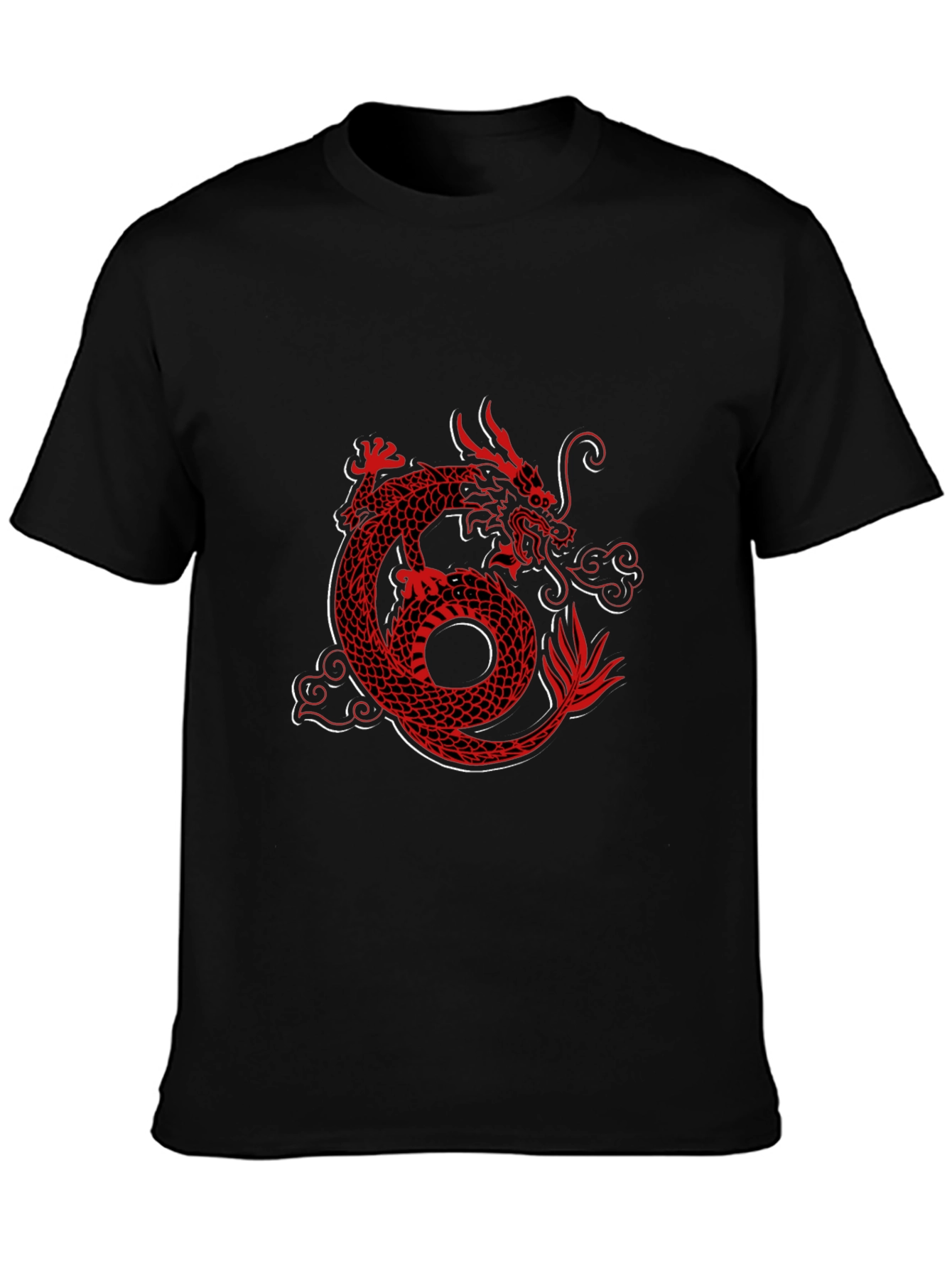 Dragon Graphic Tee - Black T-Shirt - 3