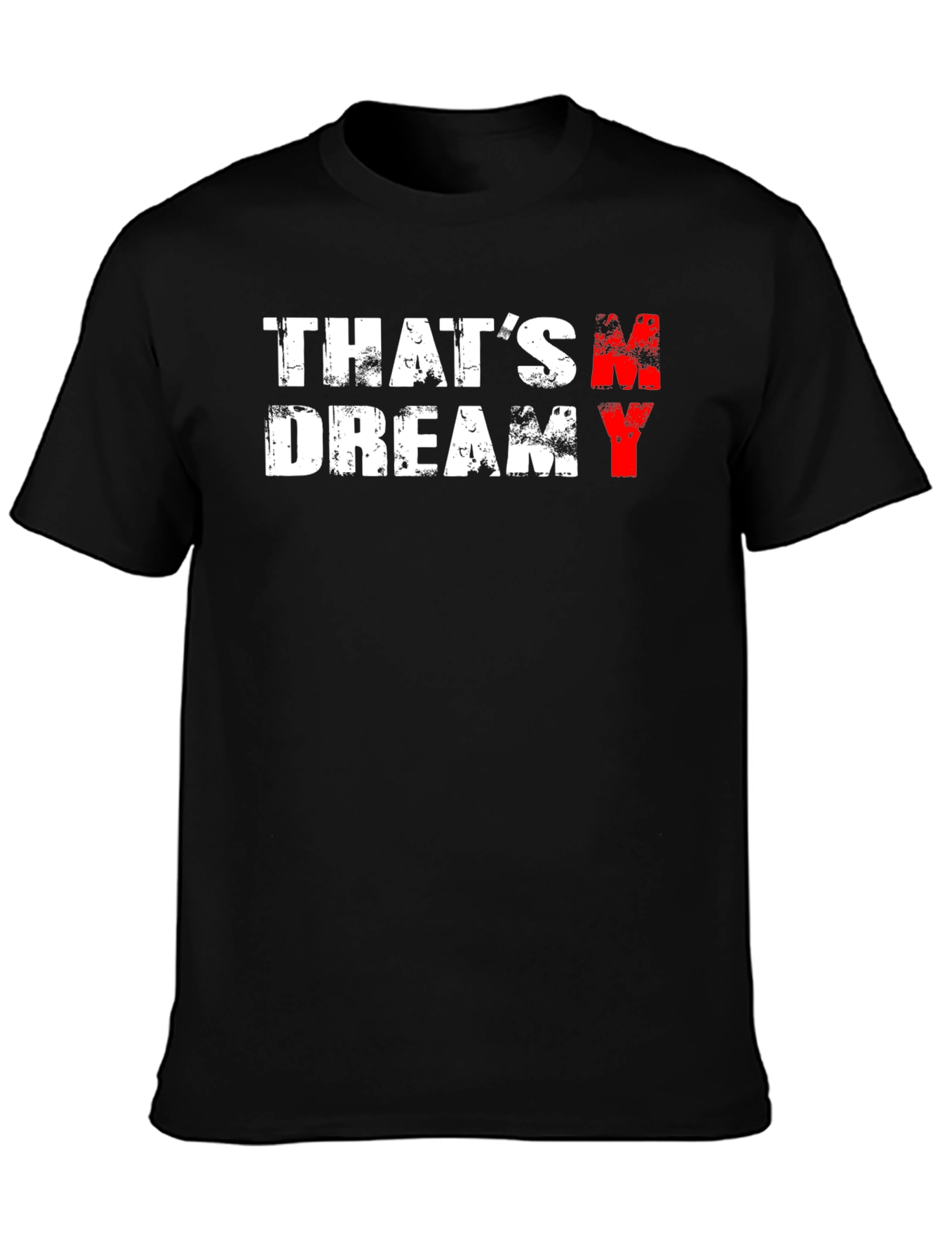 Black That's Dreamy Graphic T-Shirt view 3