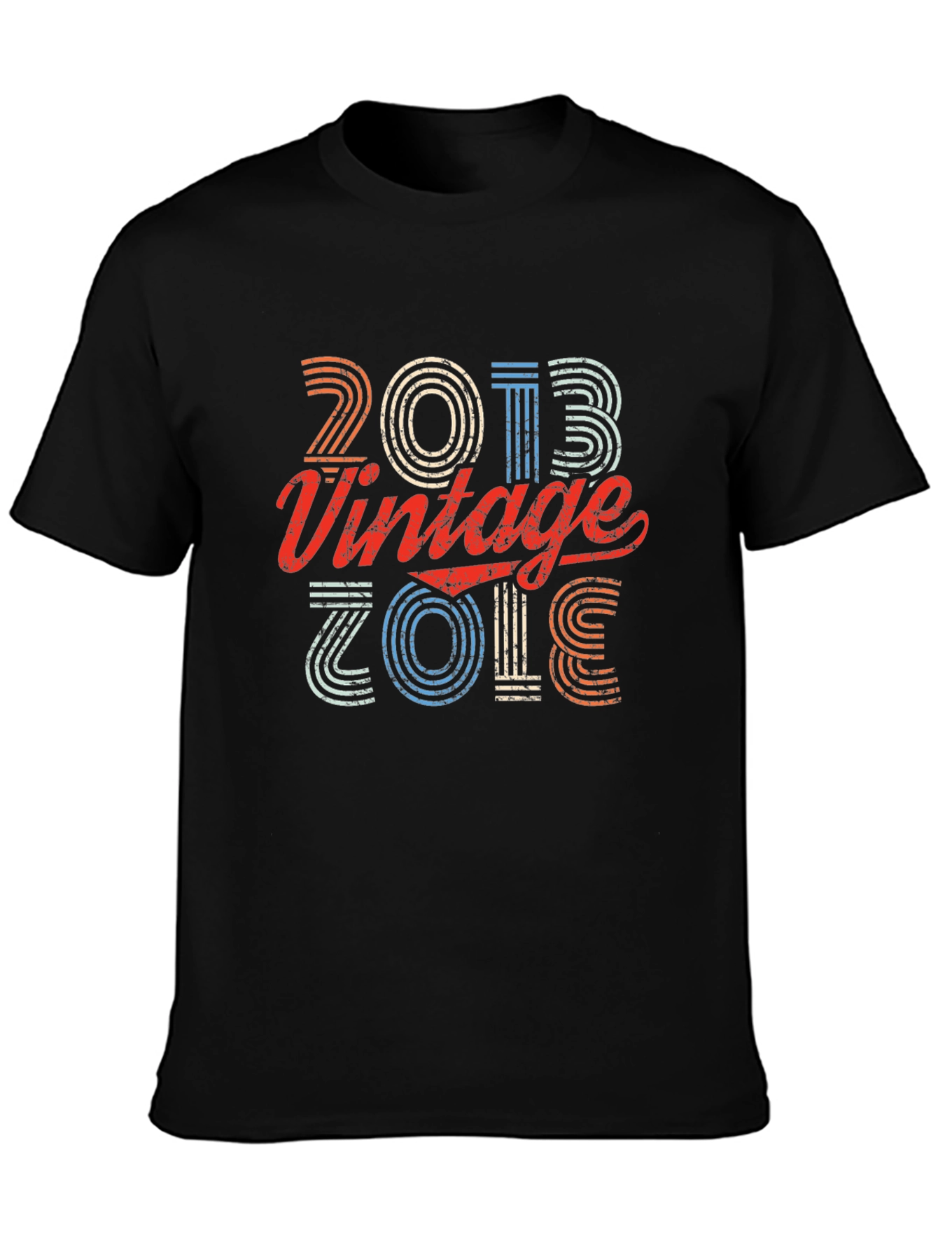 Vintage 2013 Graphic T-Shirt - Retro Birthday Tee - 3