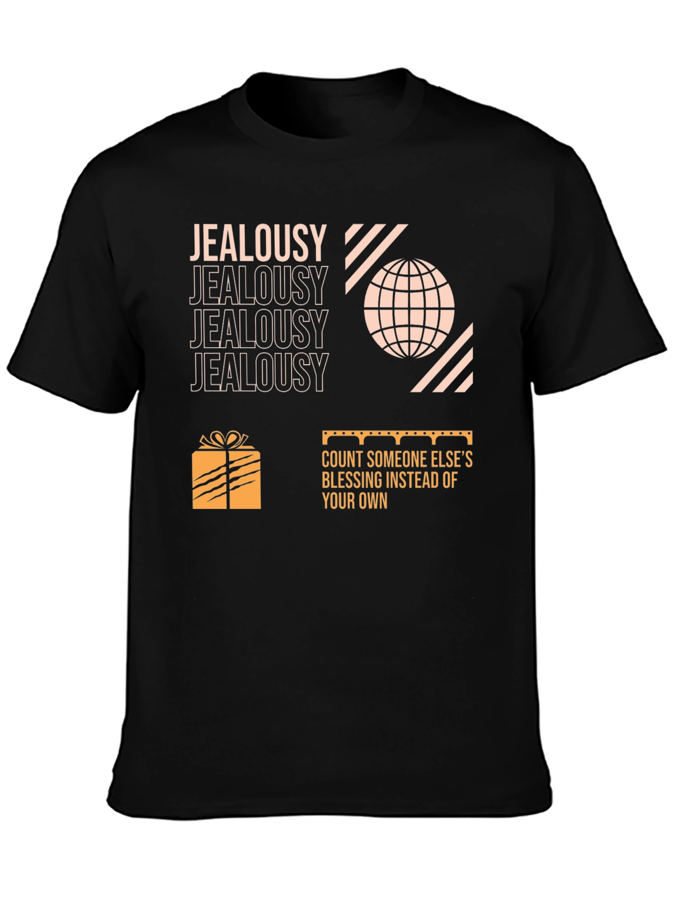 Jealousy Graphic Print T-Shirt - 3