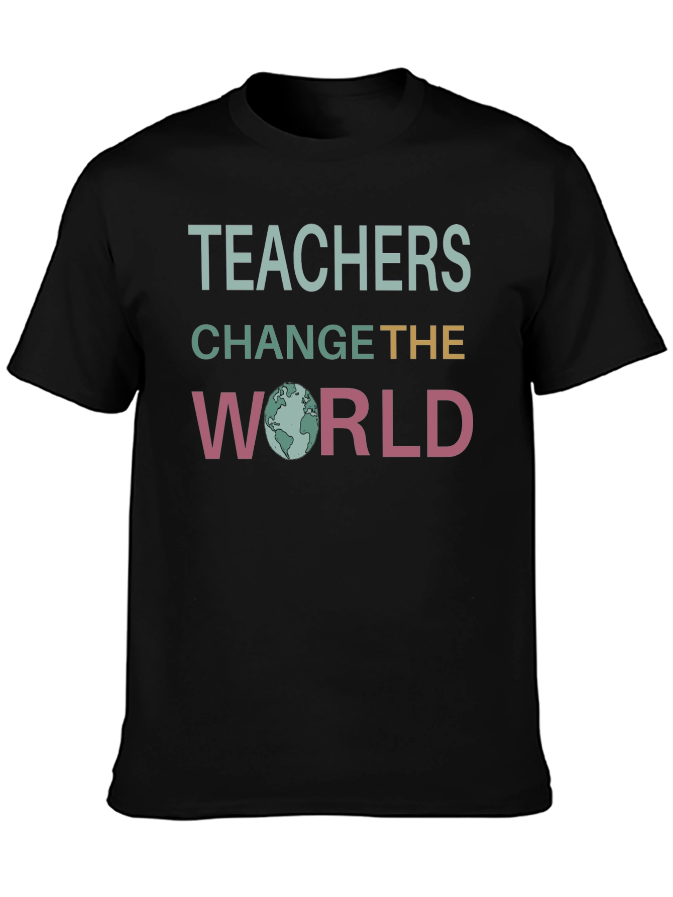 Black Teachers Change The World T-Shirt view 3