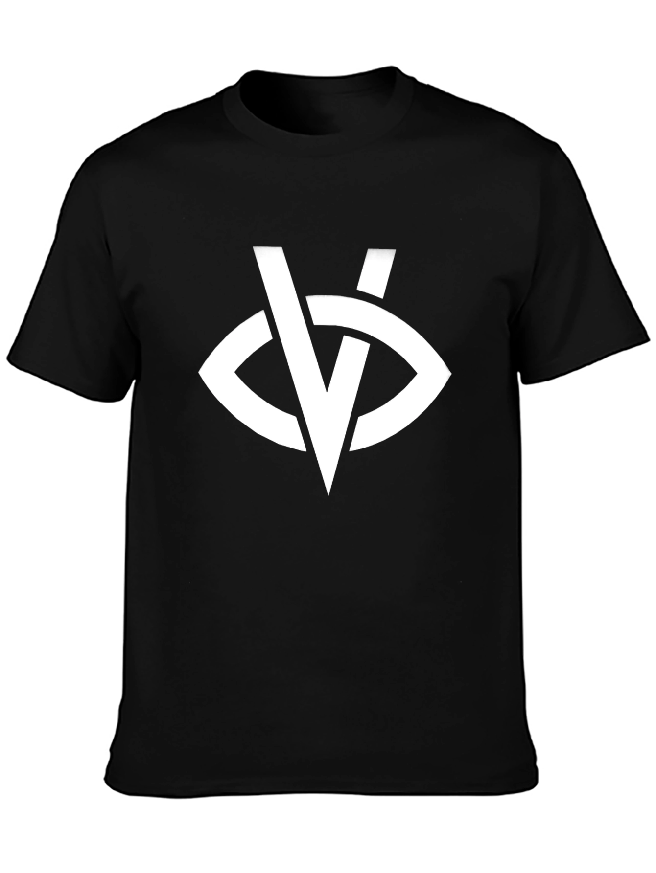 Black Mystic Symbol T-Shirt - Modern Graphic Tee view 3