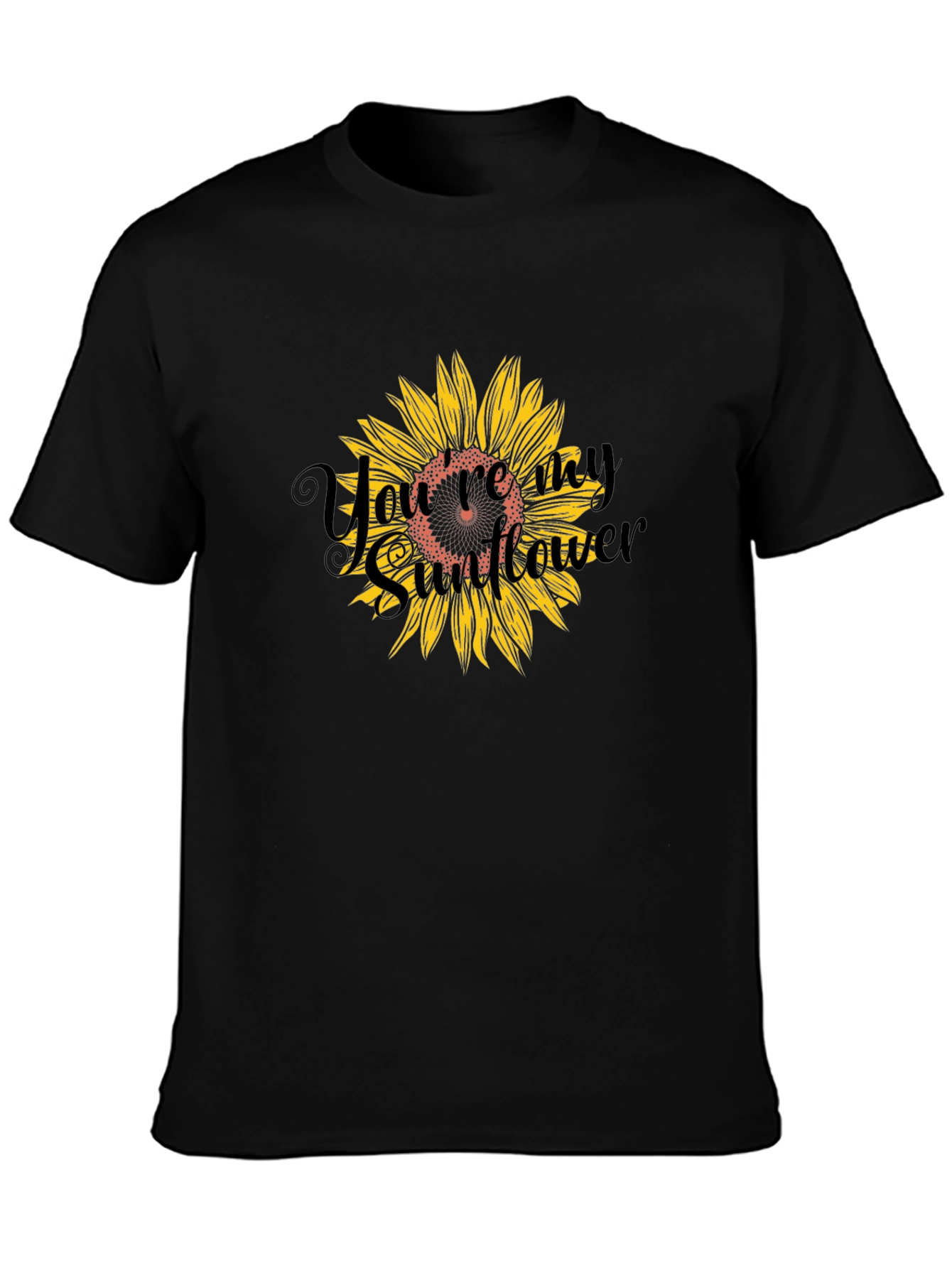 Black You Are My Sunflower Graphic Tee view 3