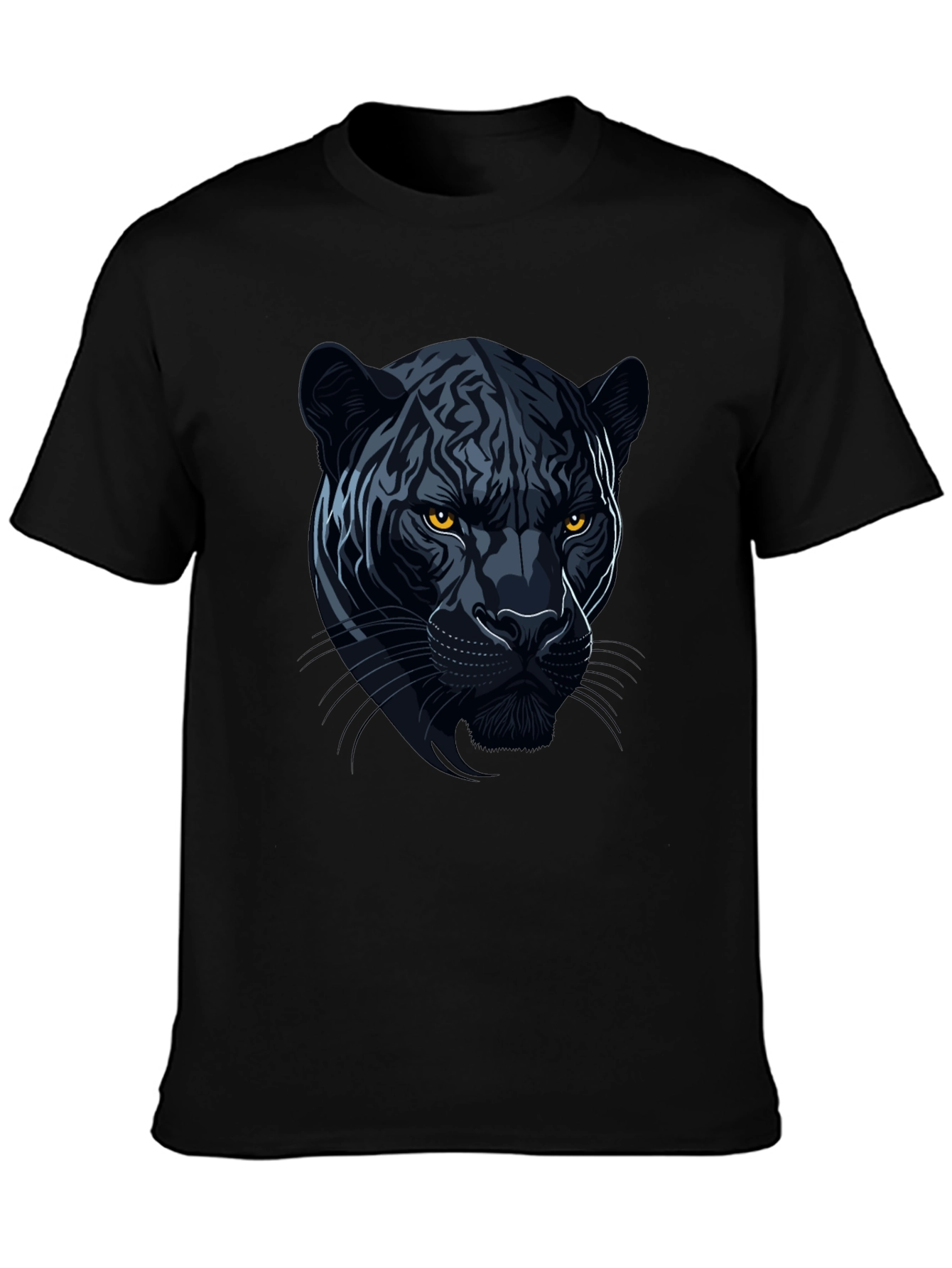 Black Black Panther Graphic Tee - Mens Casual view 3