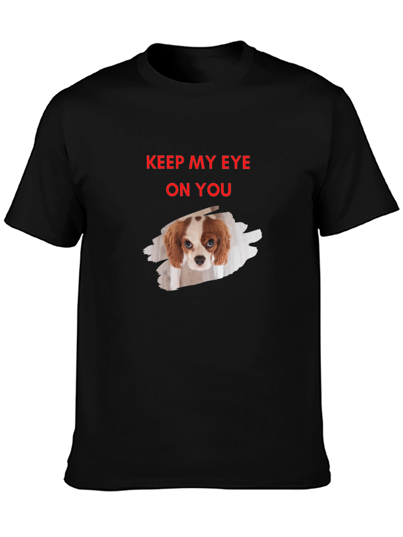 Black Eye On You Dog Graphic T-Shirt view 3