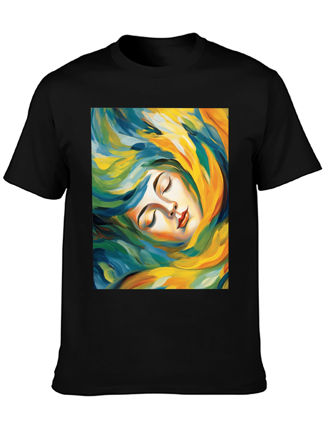 Black Dreamscape Graphic Tee view 3