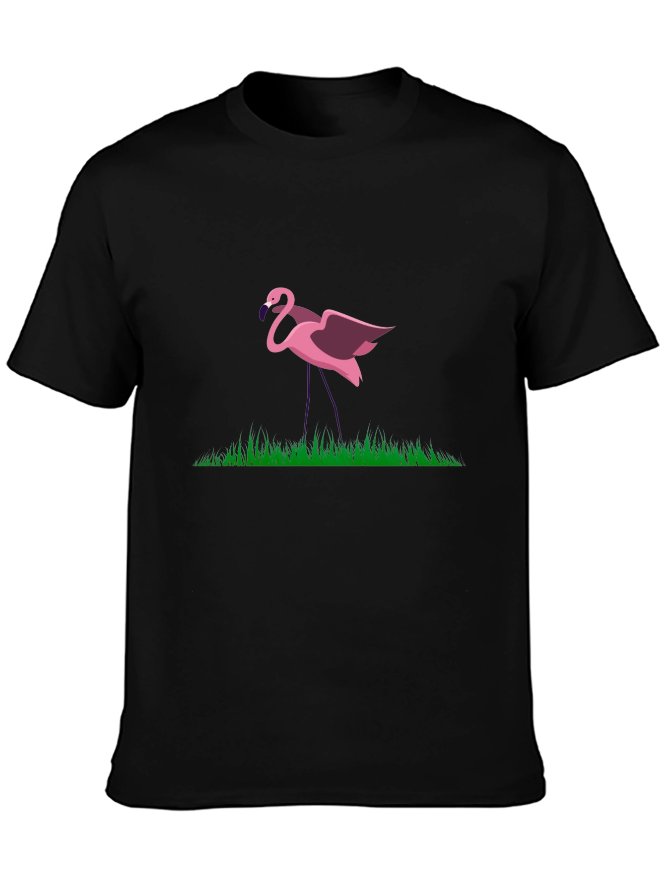 Black Flamingo Graphic Tee - 3